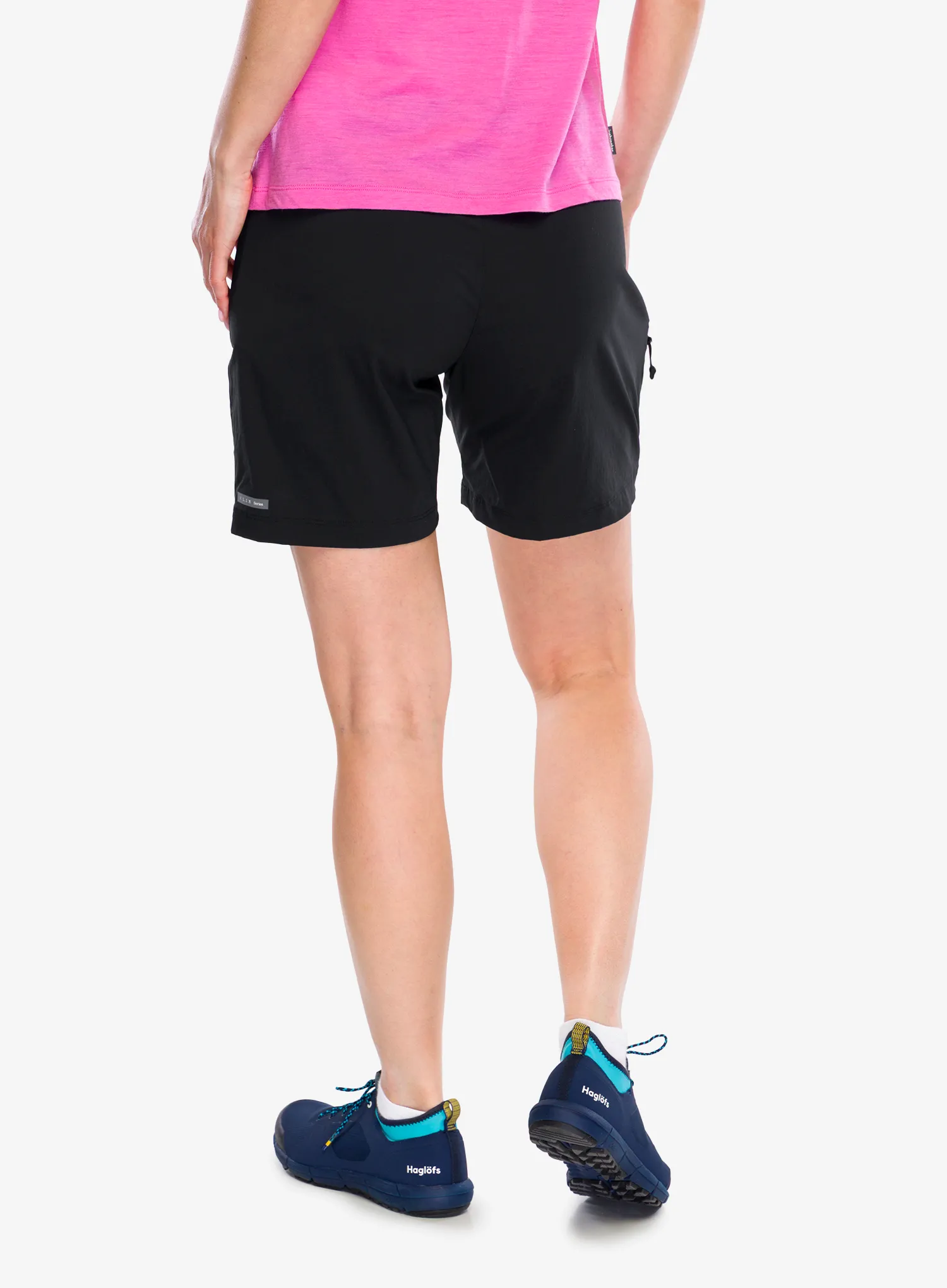 Ženske pohodniške kratke hlače Haglofs L.I.M Fuse II Shorts - true black