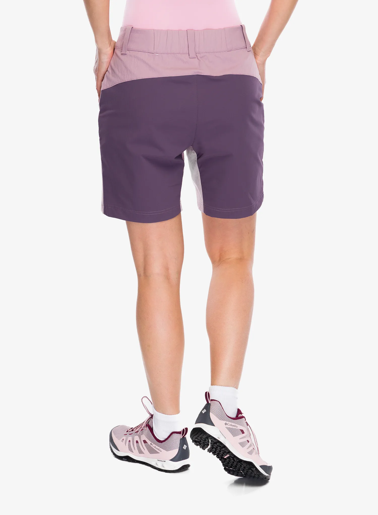 Ženske pohodniške kratke hlače Helly Hansen Vika Tur Shorts - purple clay