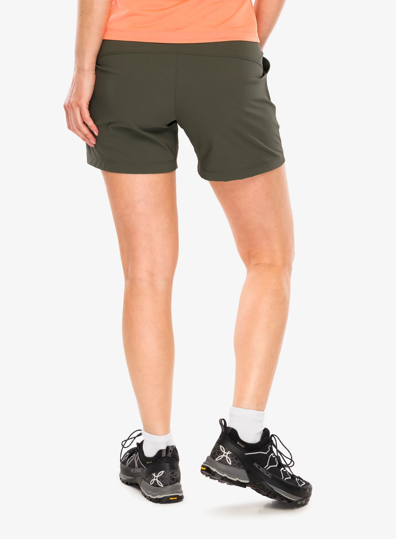 Ženske pohodniške kratke hlače Montura Sarzana Shorts - sage green