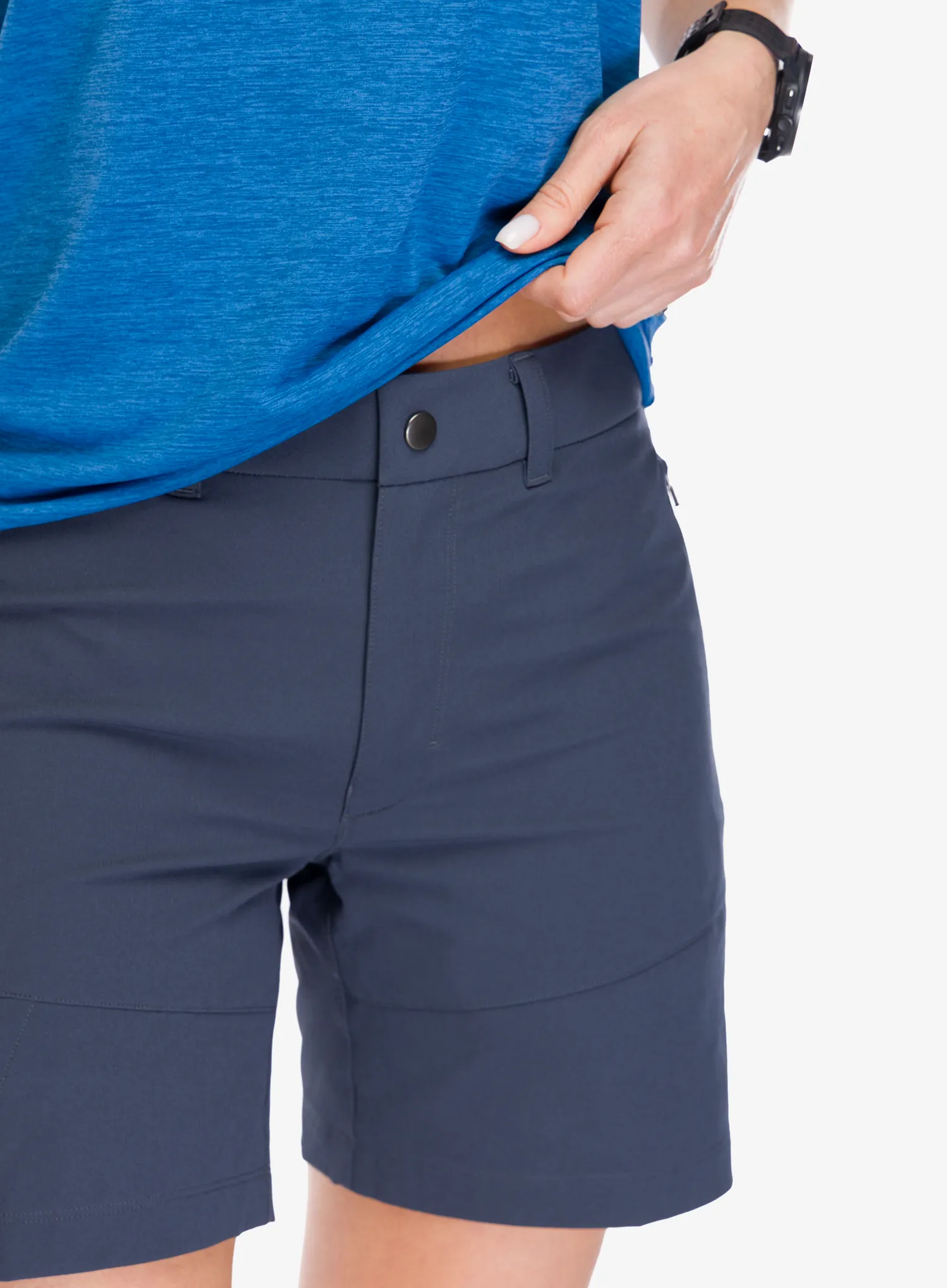 Ženske pohodniške kratke hlače Patagonia Terravia Trail Shorts 6 in - smolder blue