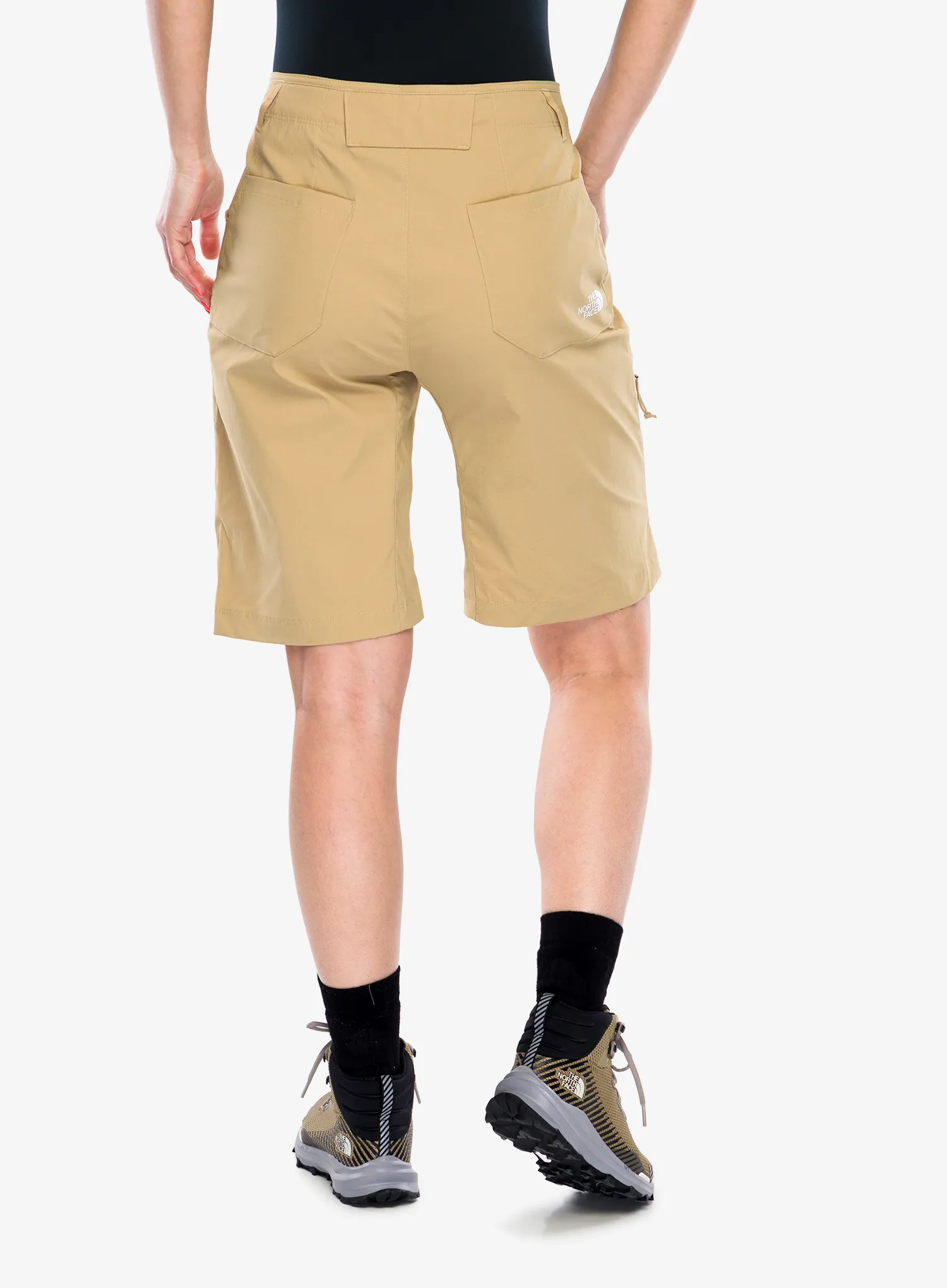 Ženske pohodniške kratke hlače The North Face Exploration Short - khaki stone
