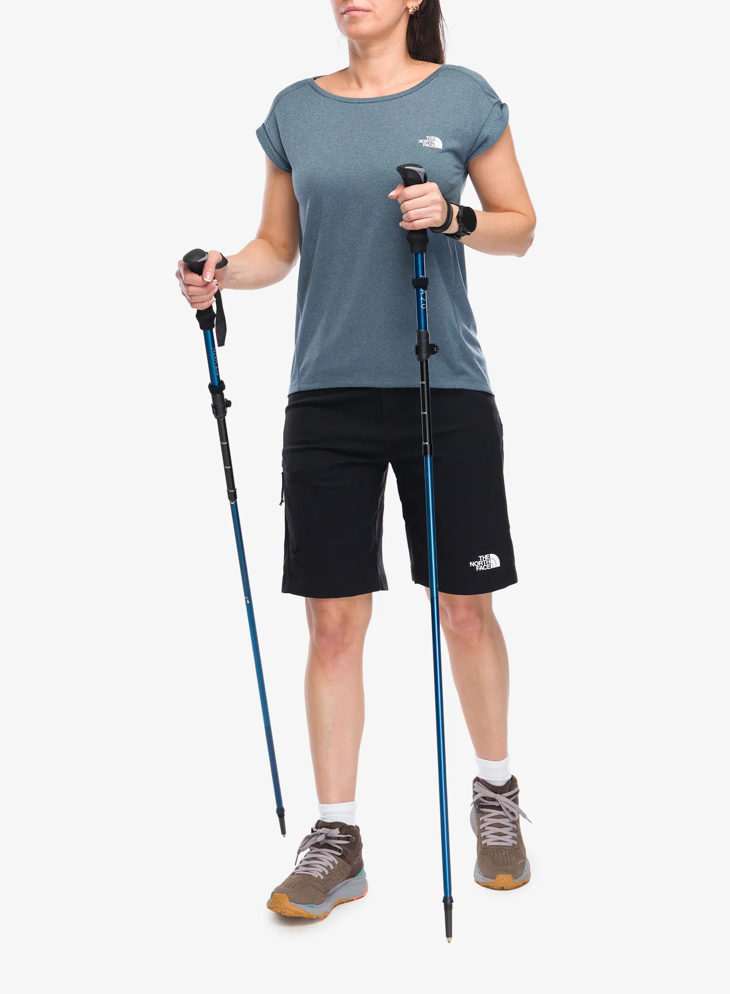 Ženske pohodniške kratke hlače The North Face Exploration Short - tnf black