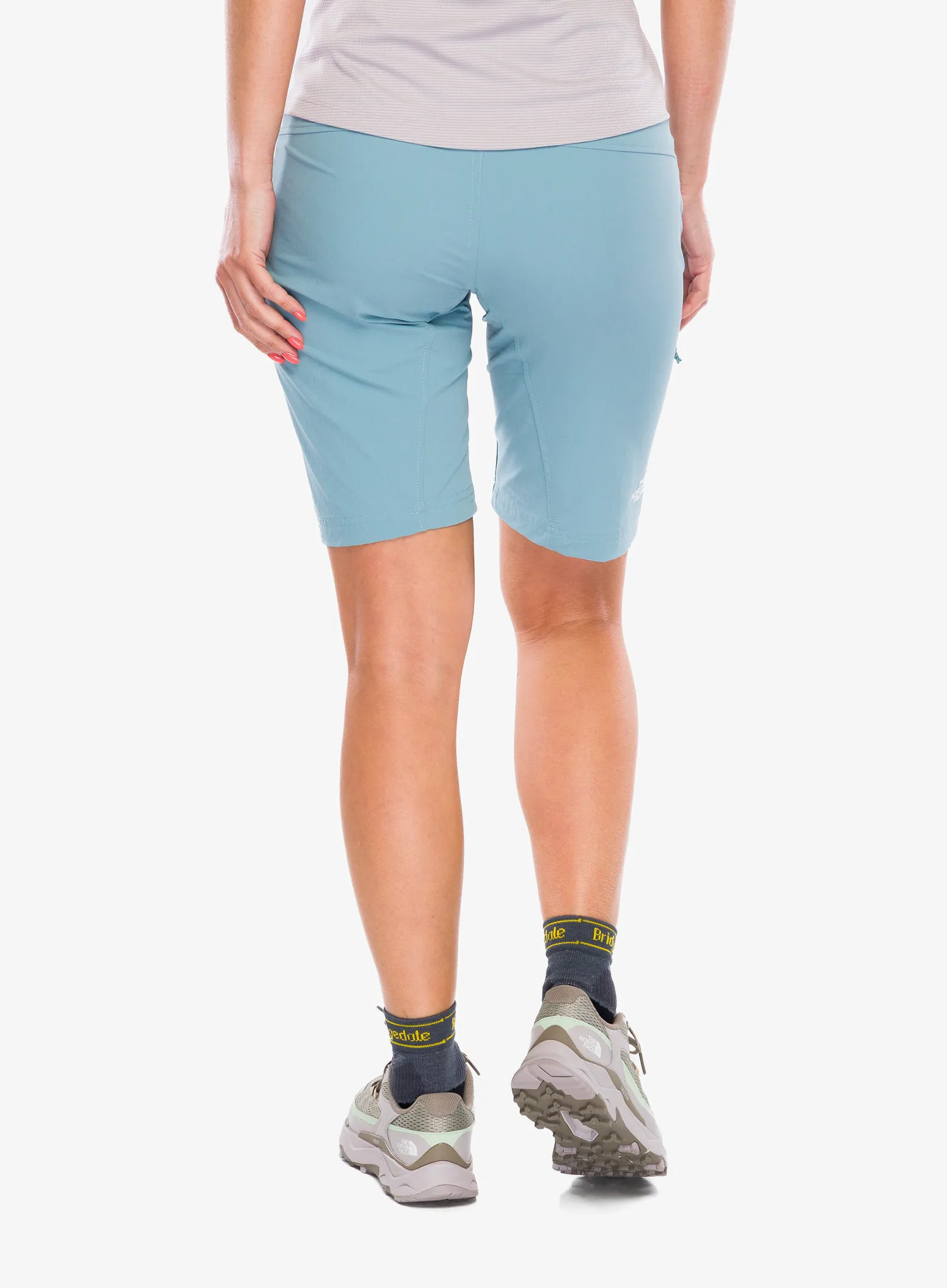 Ženske pohodniške kratke hlače The North Face Speedlight Slim Straight Short - shallow blue
