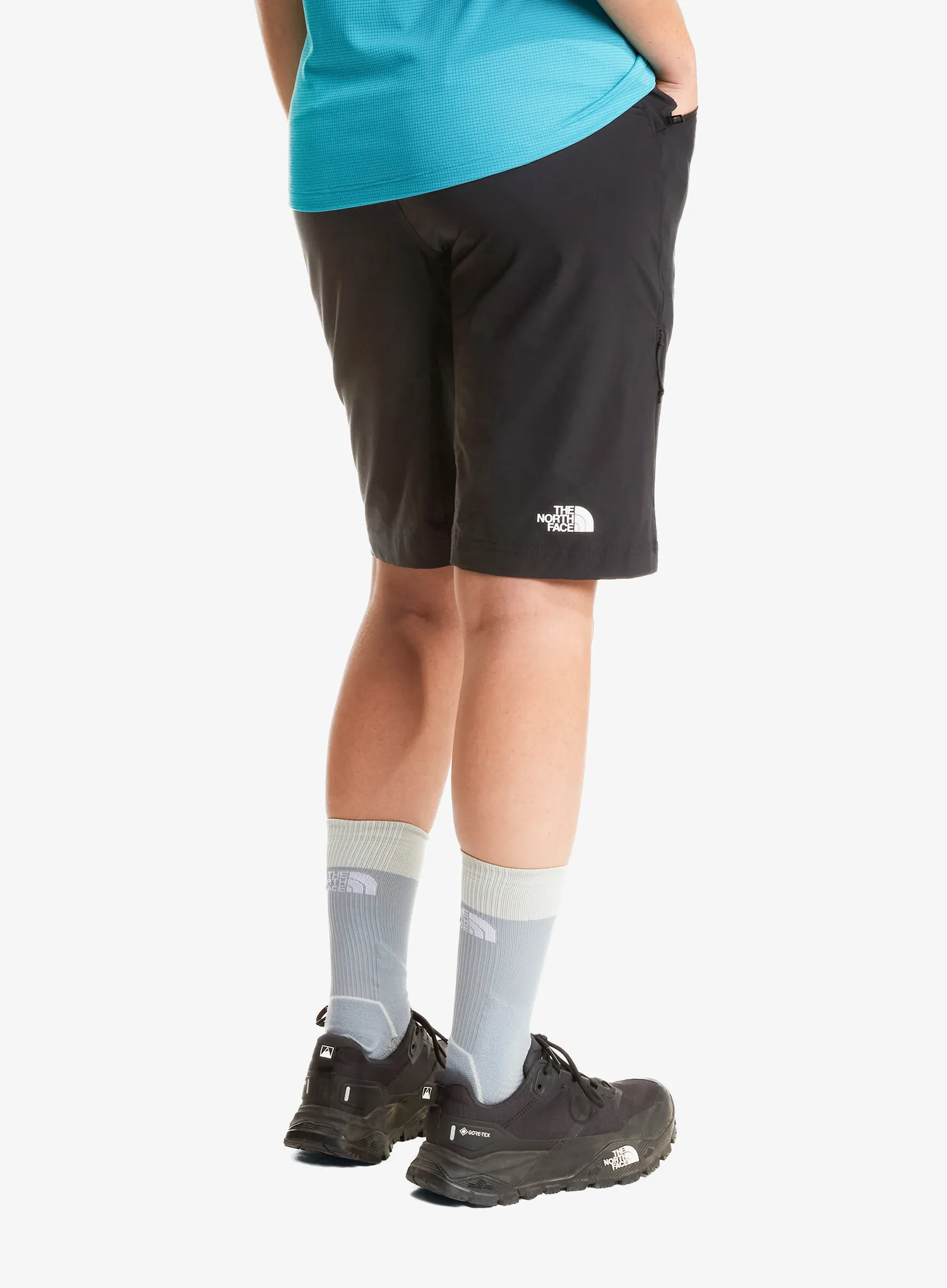 Ženske pohodniške kratke hlače The North Face Speedlight Slim Straight Shorts - tnf black
