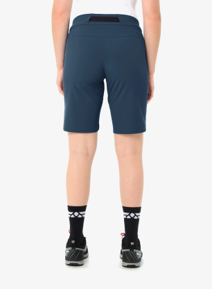 Ženske pohodniške kratke hlače Vaude Badile Shorts II - dark sea