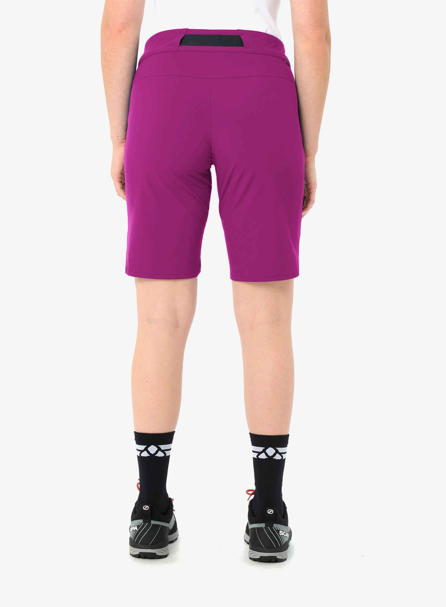 Ženske pohodniške kratke hlače Vaude Badile Shorts II - pink orchid
