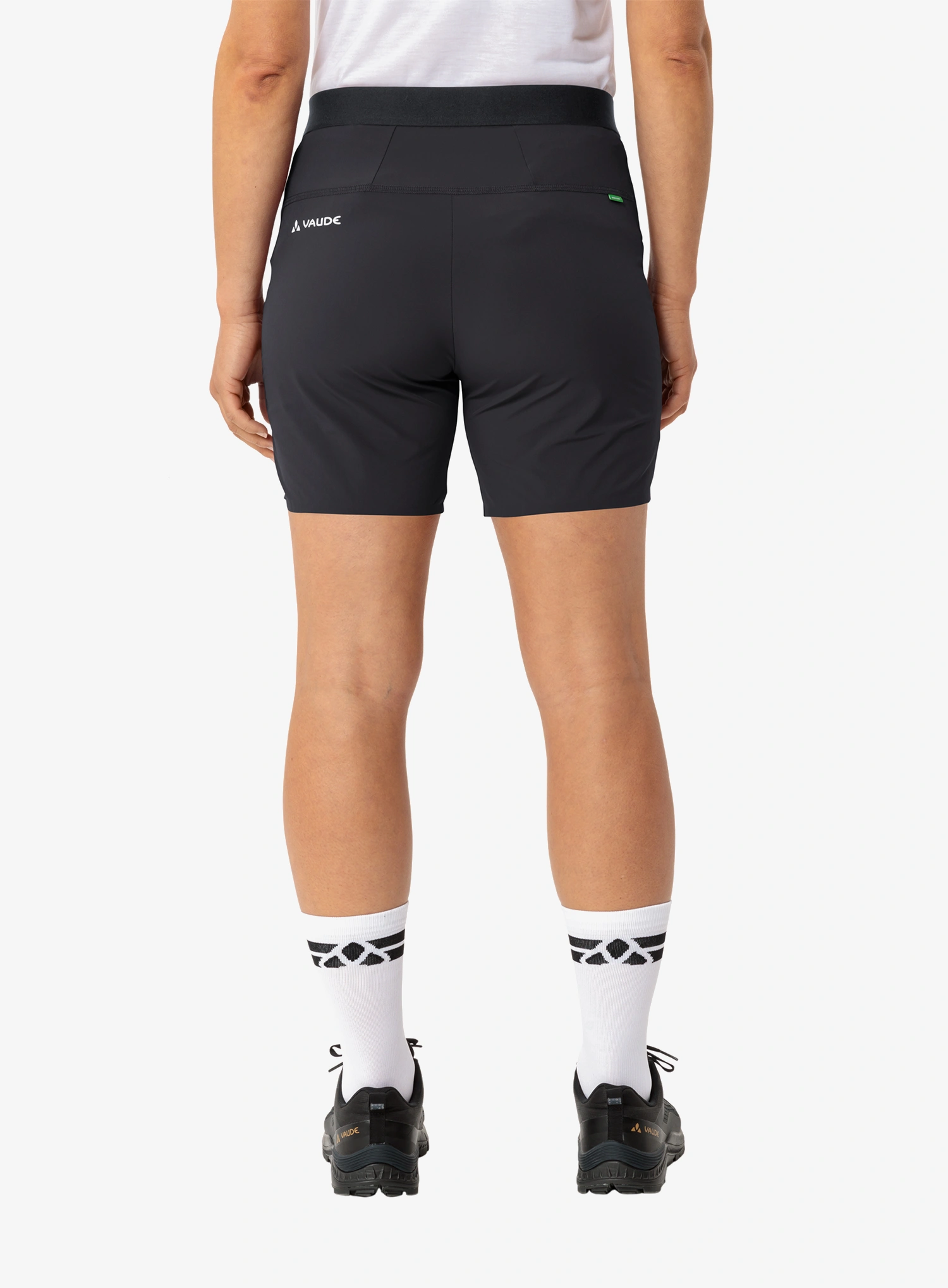 Ženske pohodniške kratke hlače Vaude Scopi LW Shorts II - black/black