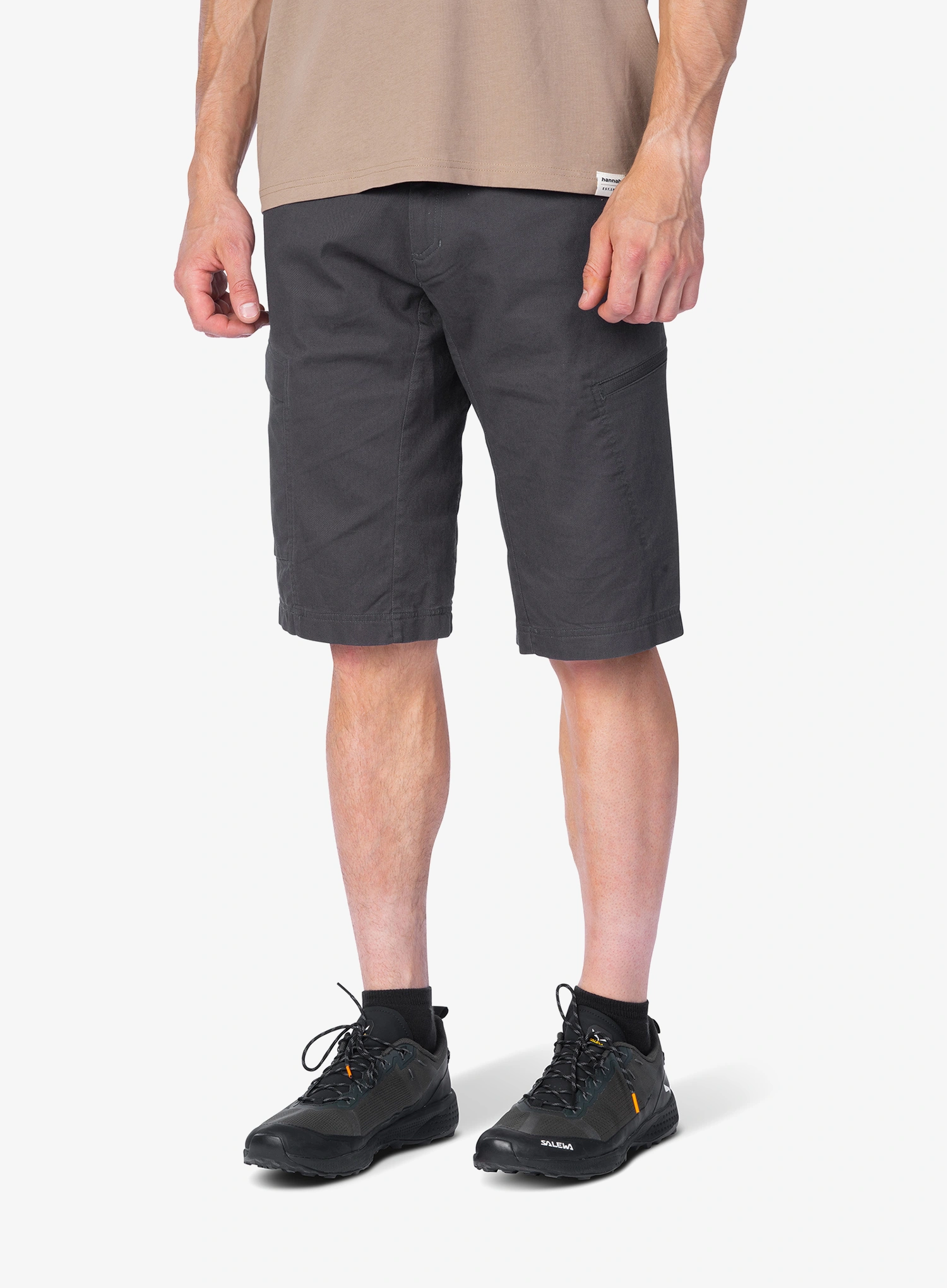 Pohodniške kratke hlače Hannah Mad Shorts - obsidian