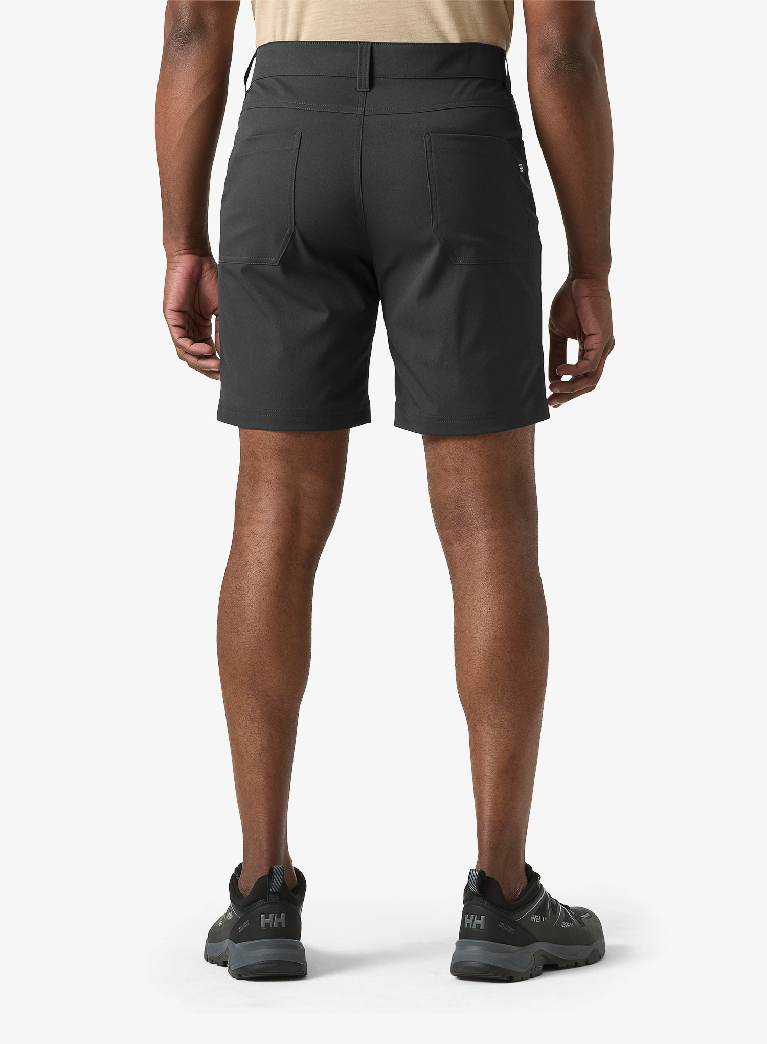 Pohodniške kratke hlače Helly Hansen Holmen 5 Pocket Short - ebony