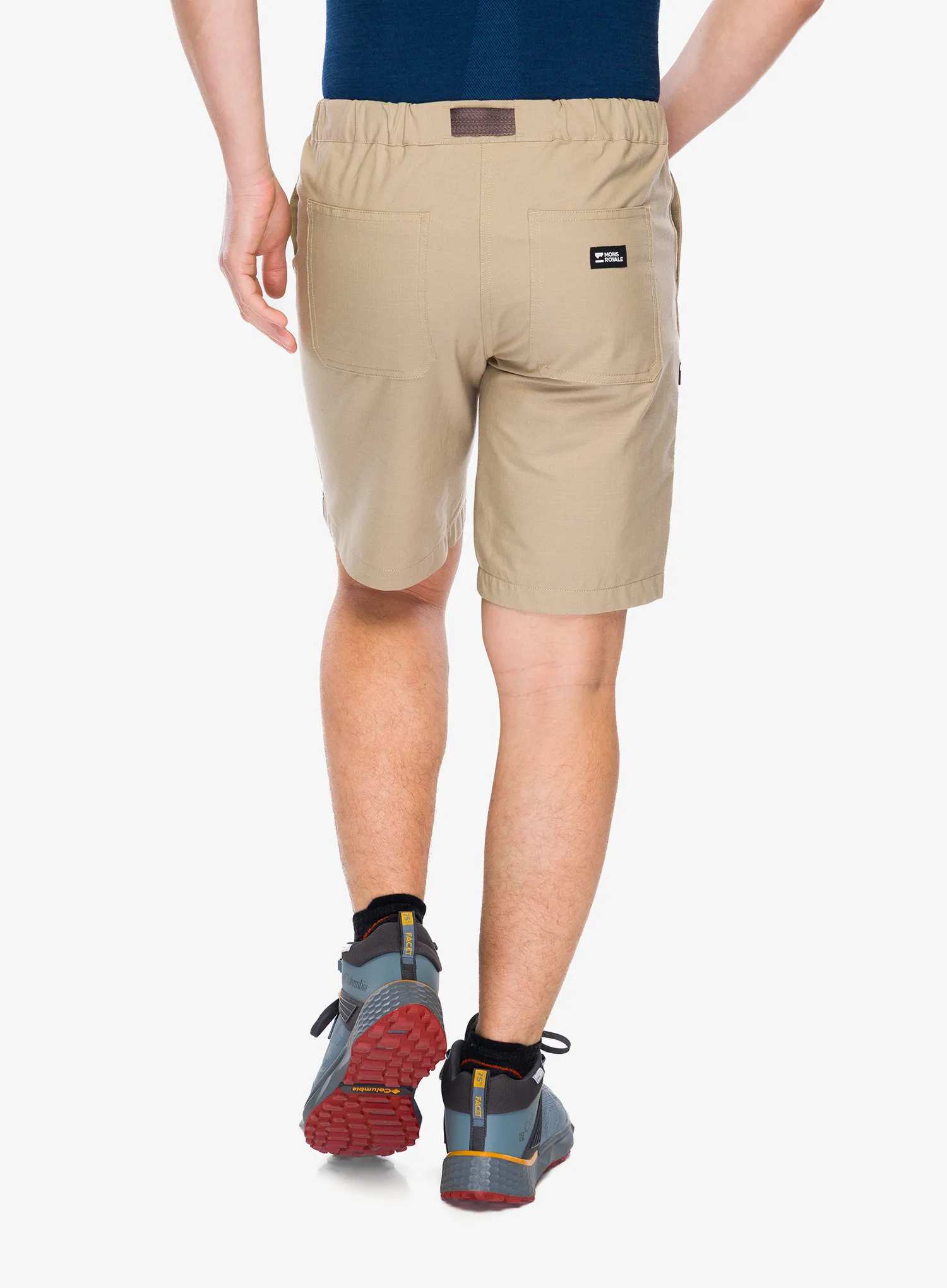 Pohodniške kratke hlače Mons Royale Escapade Shorts - birch