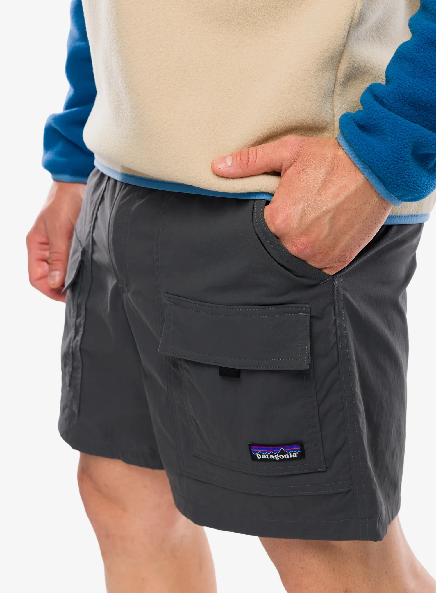 Pohodniške kratke hlače Patagonia Outdoor Everyday Shorts 6 in - forge grey