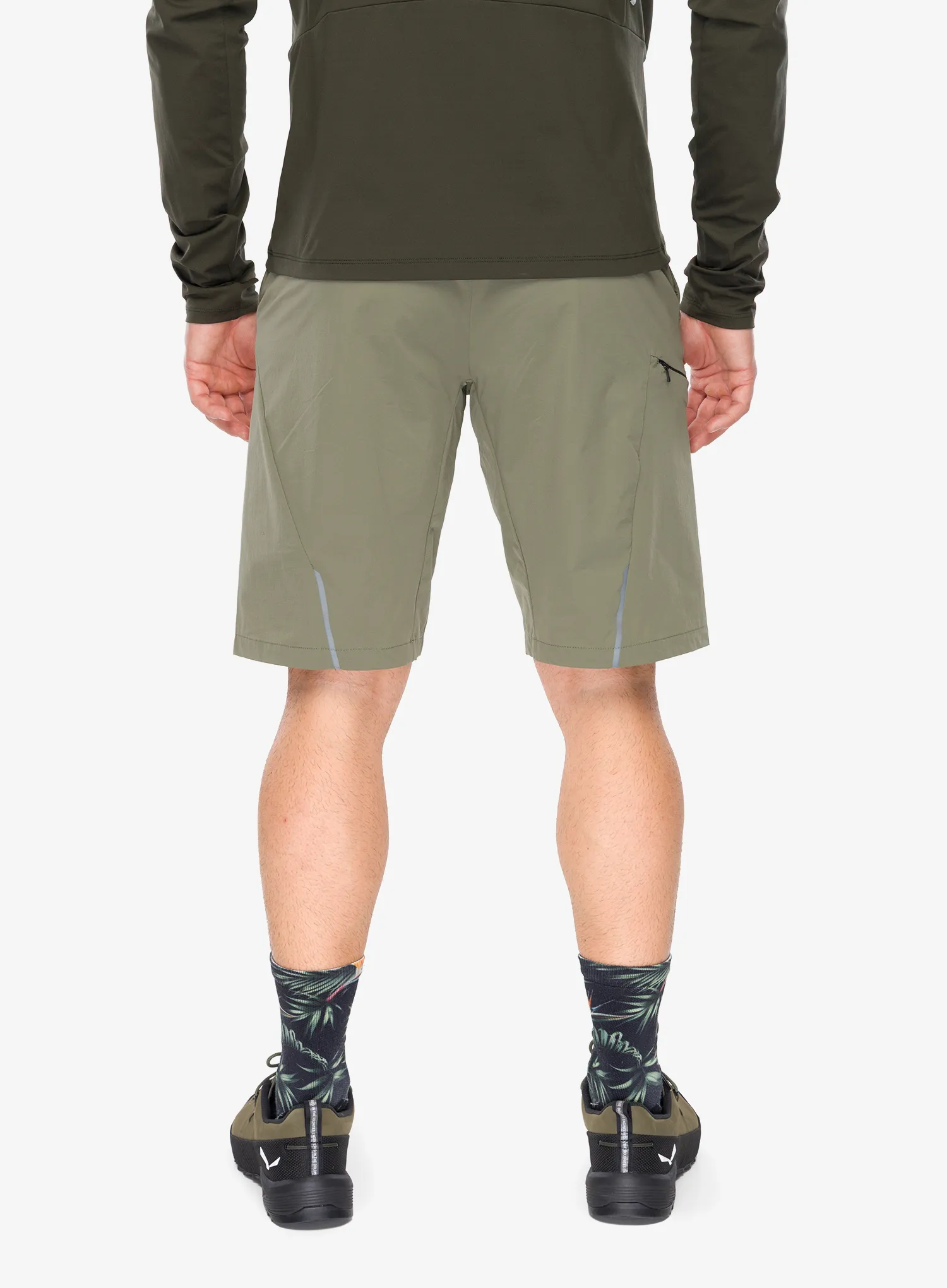 Pohodniške kratke hlače Salewa Pedroc 4 Dst Cargo Short - faded green