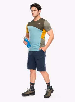 Pohodniške kratke hlače Salewa Puez DST Cargo Shorts - blueberry