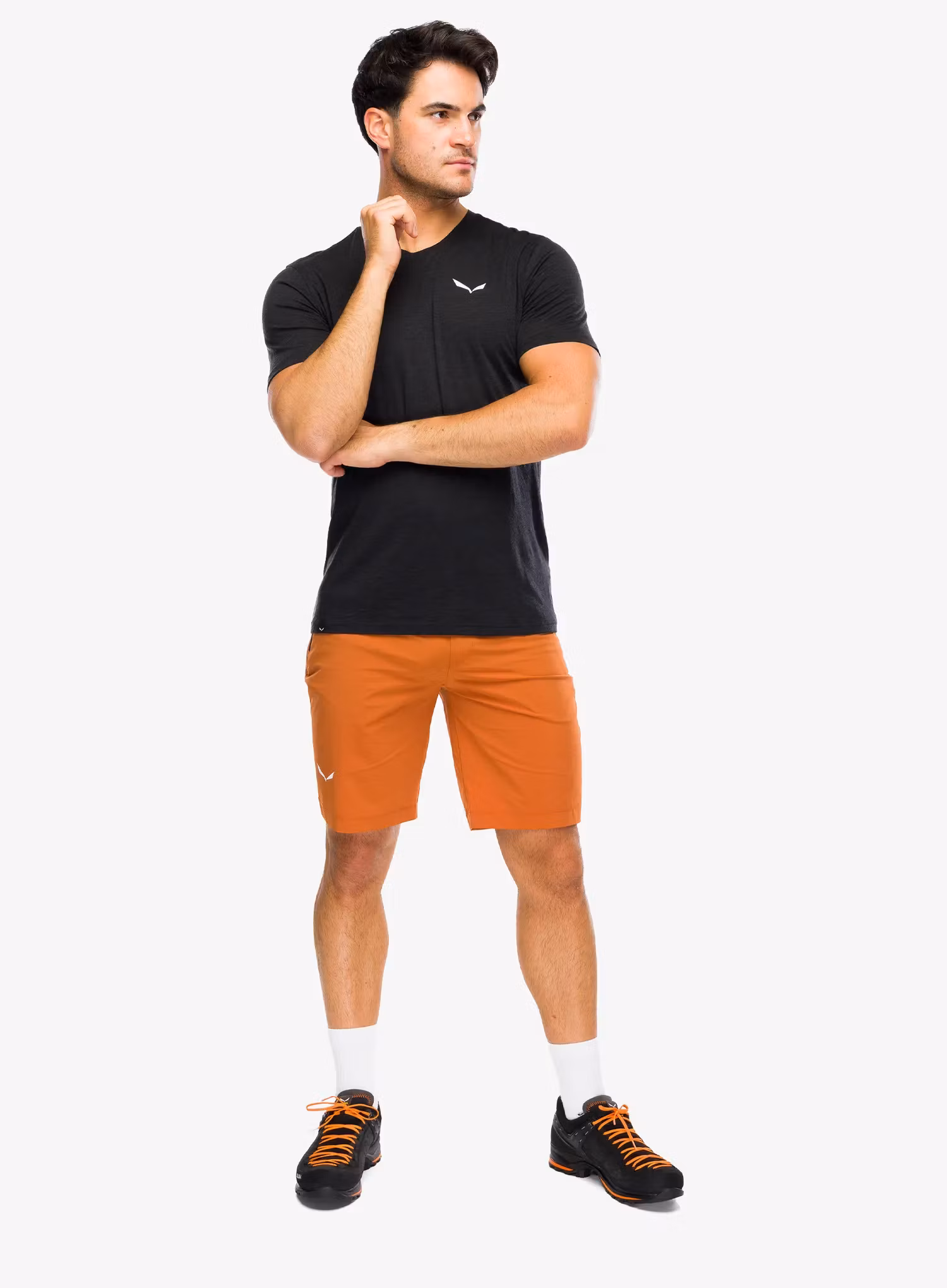 Pohodniške kratke hlače Salewa Puez Talveno DST Shorts - bombay brown