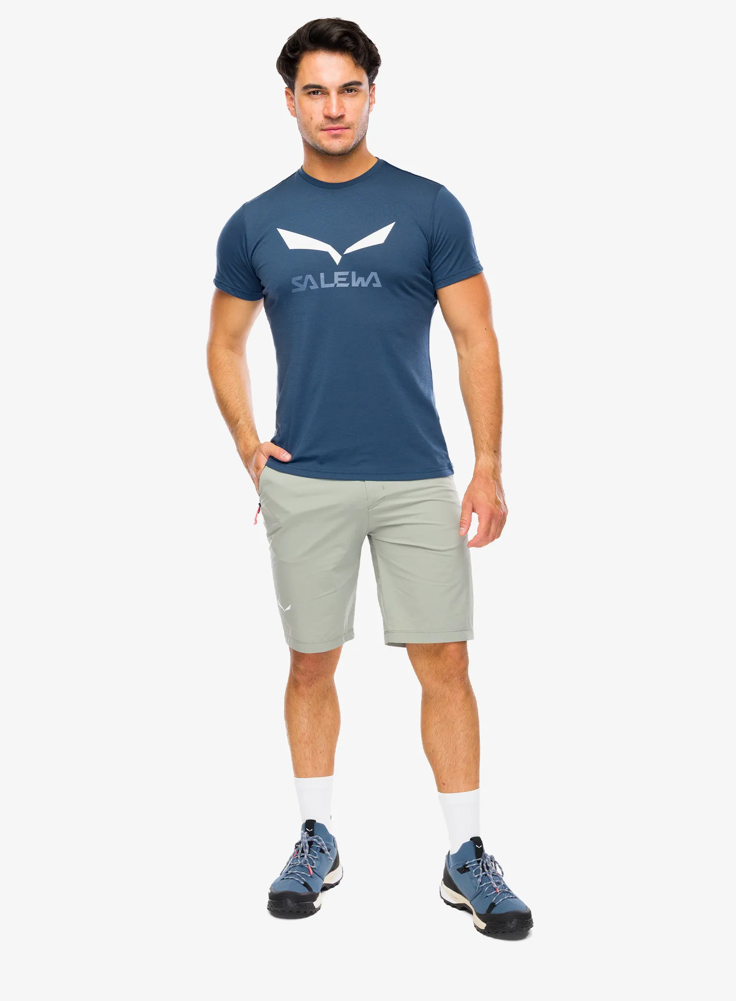 Pohodniške kratke hlače Salewa Puez Talveno DST Shorts - shadow