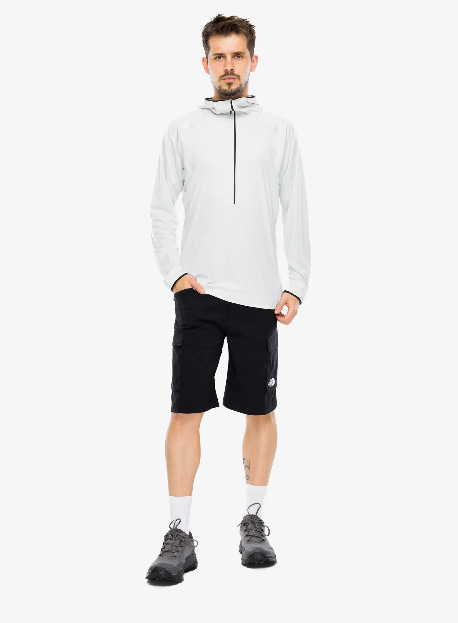 Pohodniške kratke hlače The North Face Exploration Cargo Shorts - tnf black