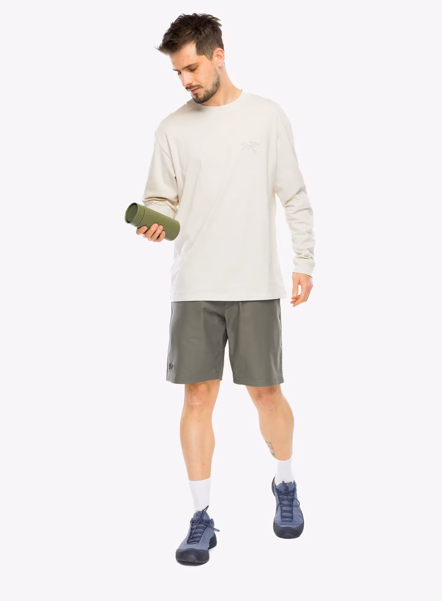 Plezalne kratke hlače Arcteryx Kragg Cotton Short 9 - forage