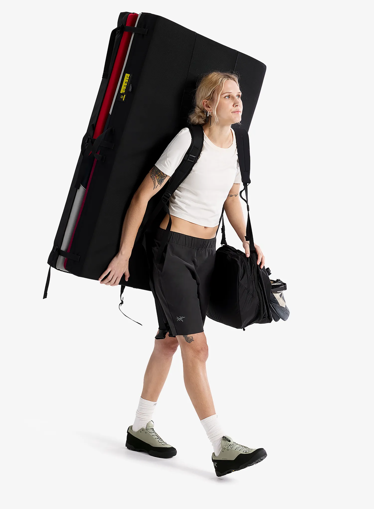 Ženske plezalne kratke hlače Arcteryx Kragg Cotton Short 9 - black