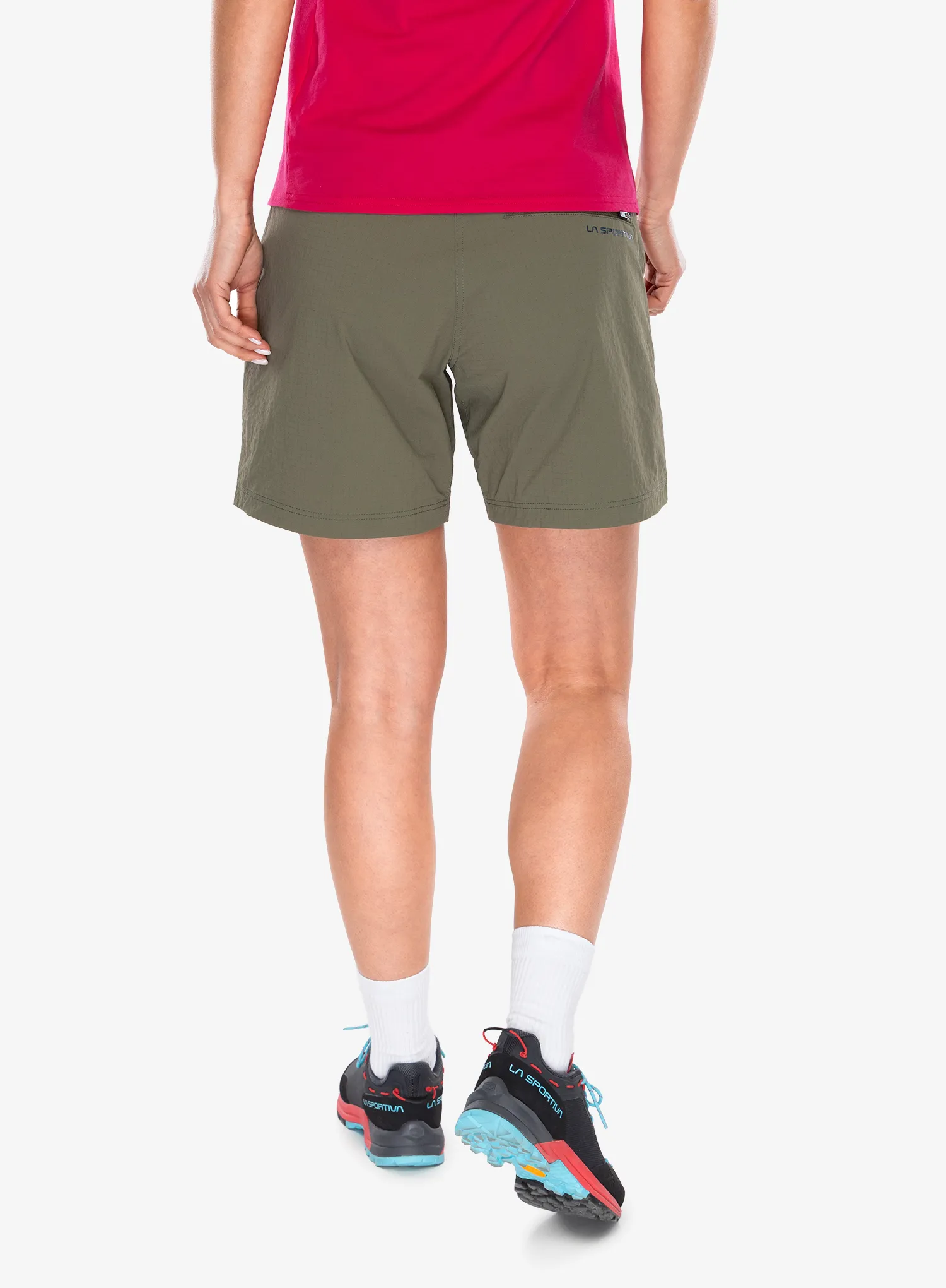 Ženske plezalne kratke hlače La Sportiva Helixir Shorts - cypress/night sky