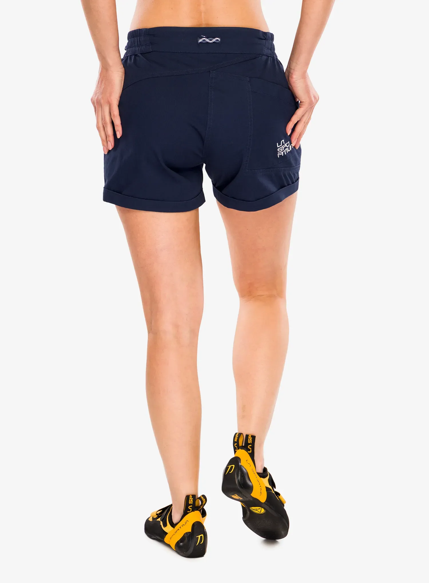 Ženske plezalne kratke hlače La Sportiva Tundra Shorts - night sky/chalk