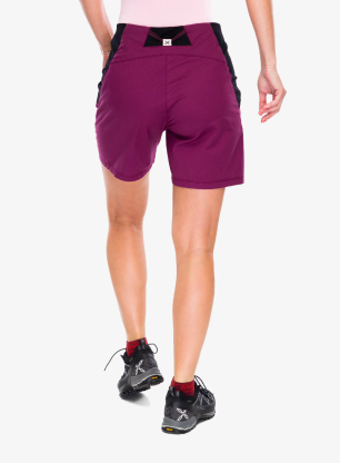 Ženske plezalne kratke hlače Montura Guna Shorts - faded wine red