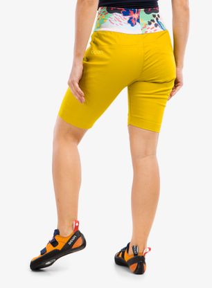 Ženske plezalne kratke hlače Ocun Sansa Shorts - yellow antique moss