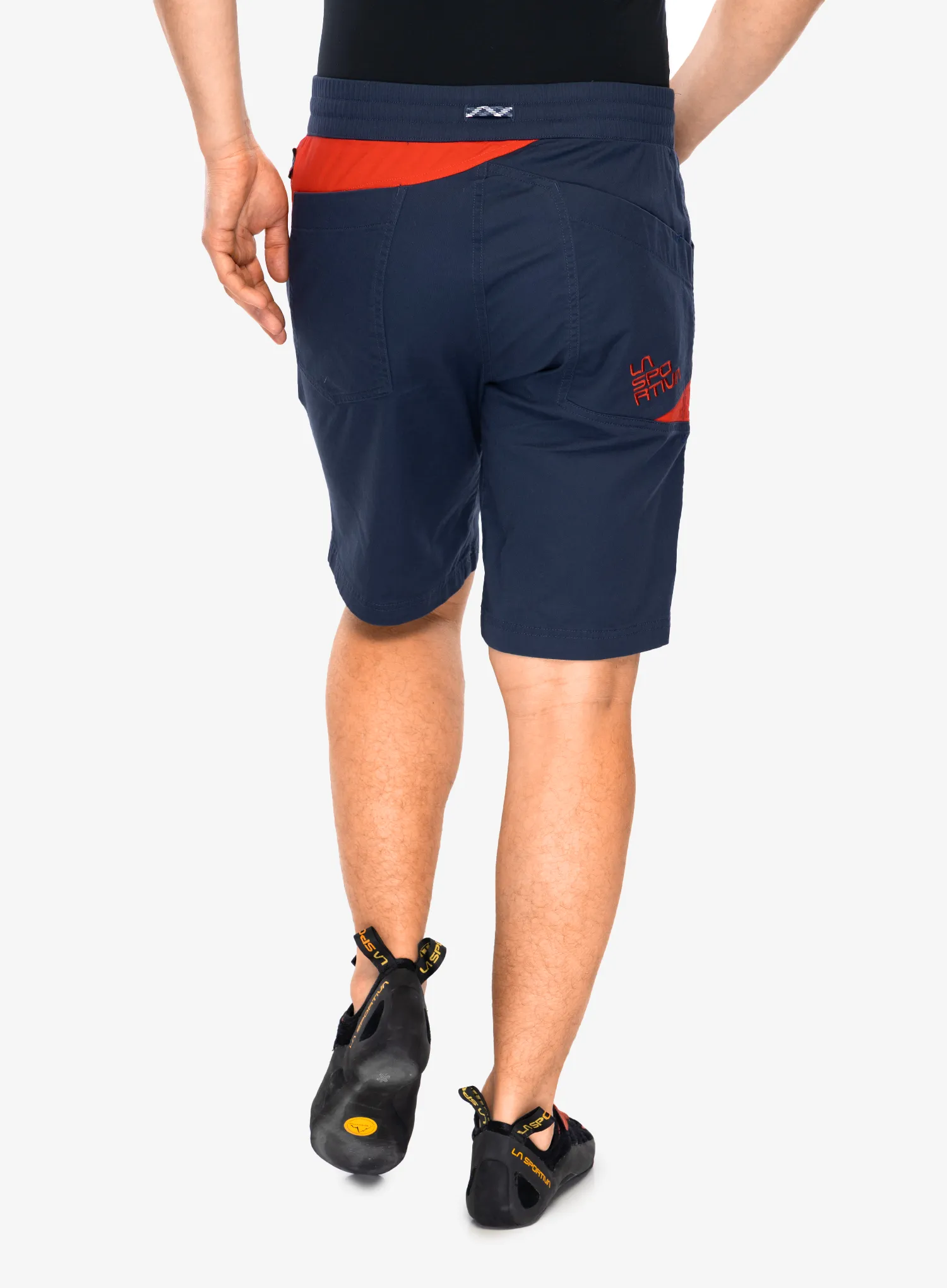 Plezalne kratke hlače La Sportiva Bolt Shorts - night sky/mountain red