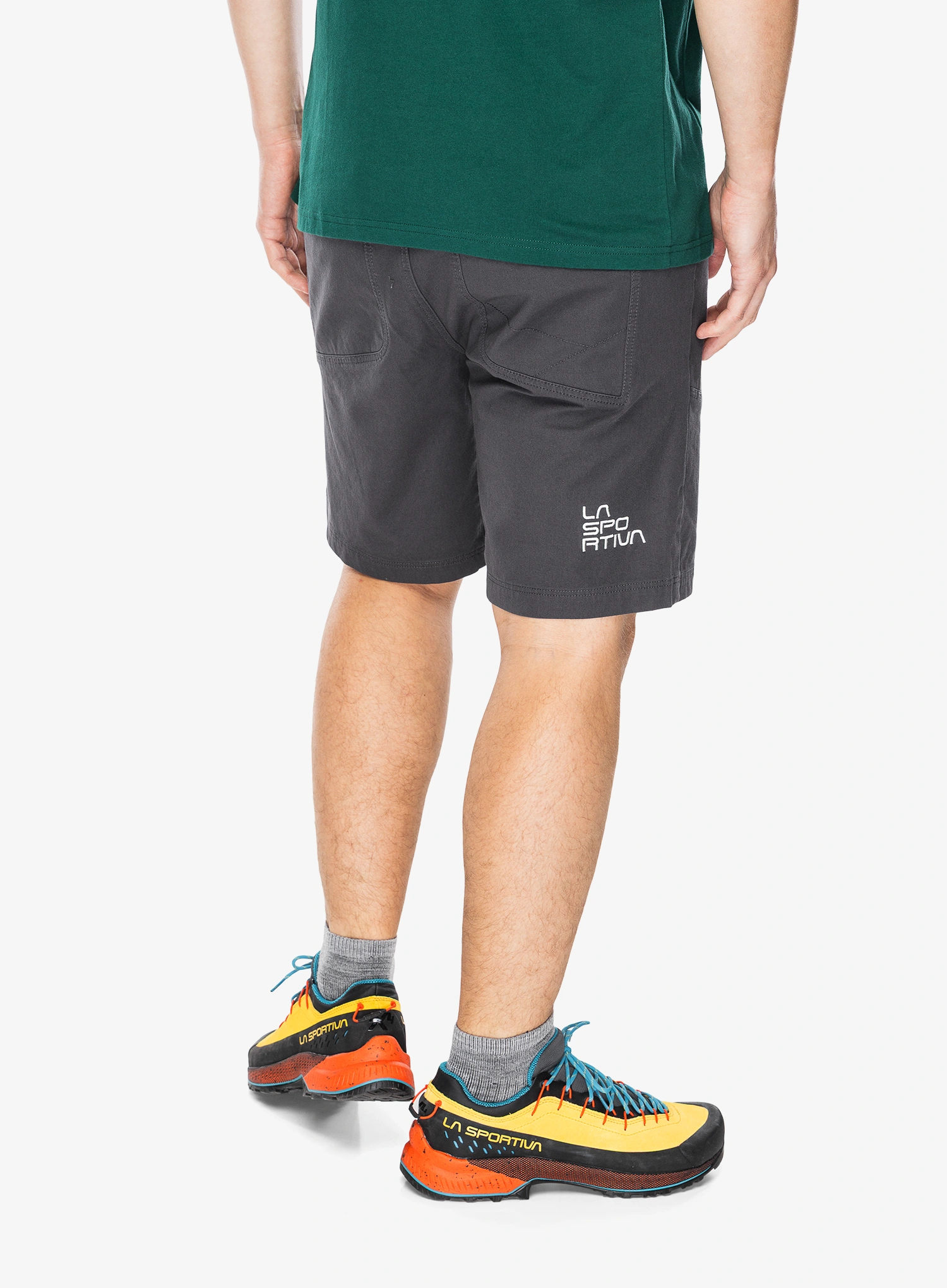 Plezalne kratke hlače La Sportiva Flatanger Short - onyx/chalk