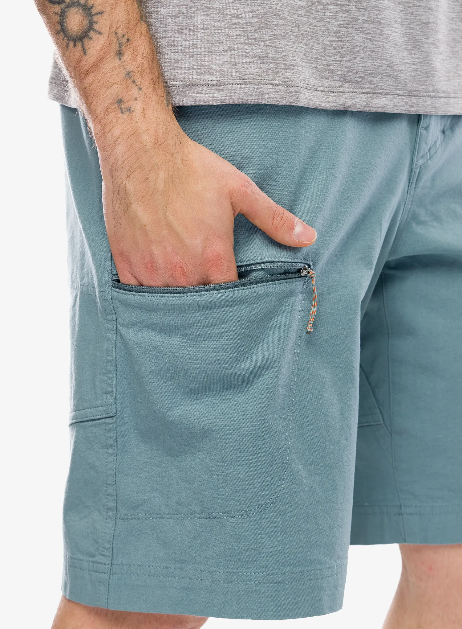 Moške plezalne kratke hlače Patagonia Venga Rock Shorts - blue sage