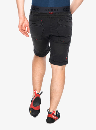 Plezalne kratke hlače Ocun Mánia Jeans Organic Shorts - black