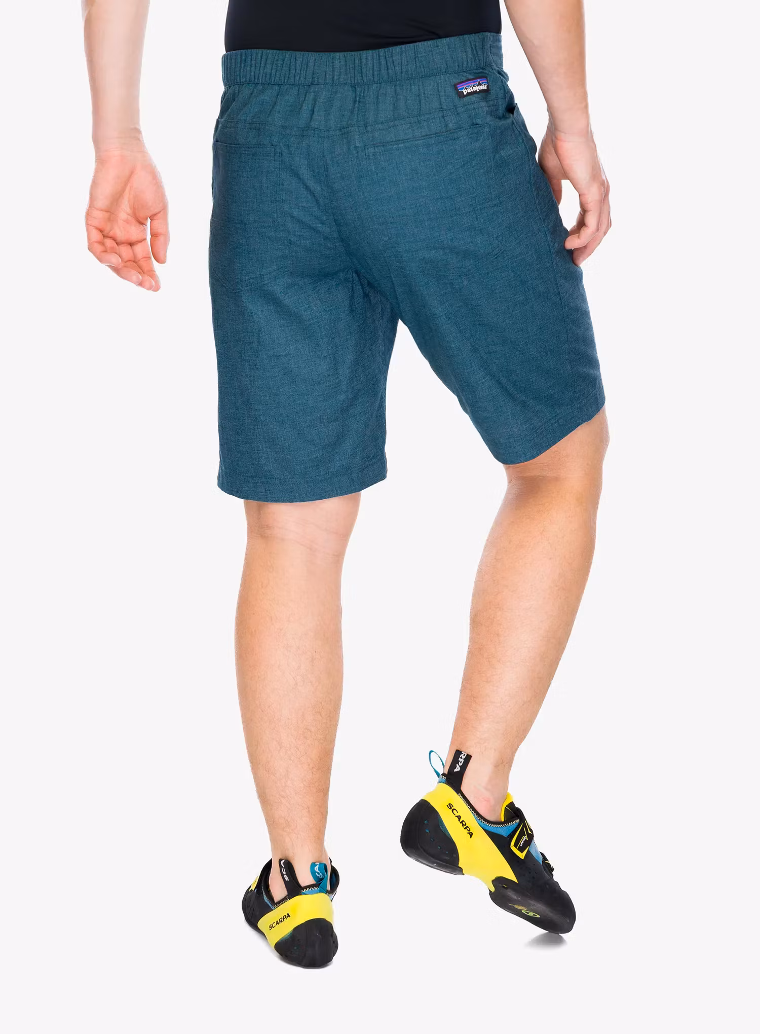 Plezalne kratke hlače Patagonia Hampi Rock Shorts - tidal teal