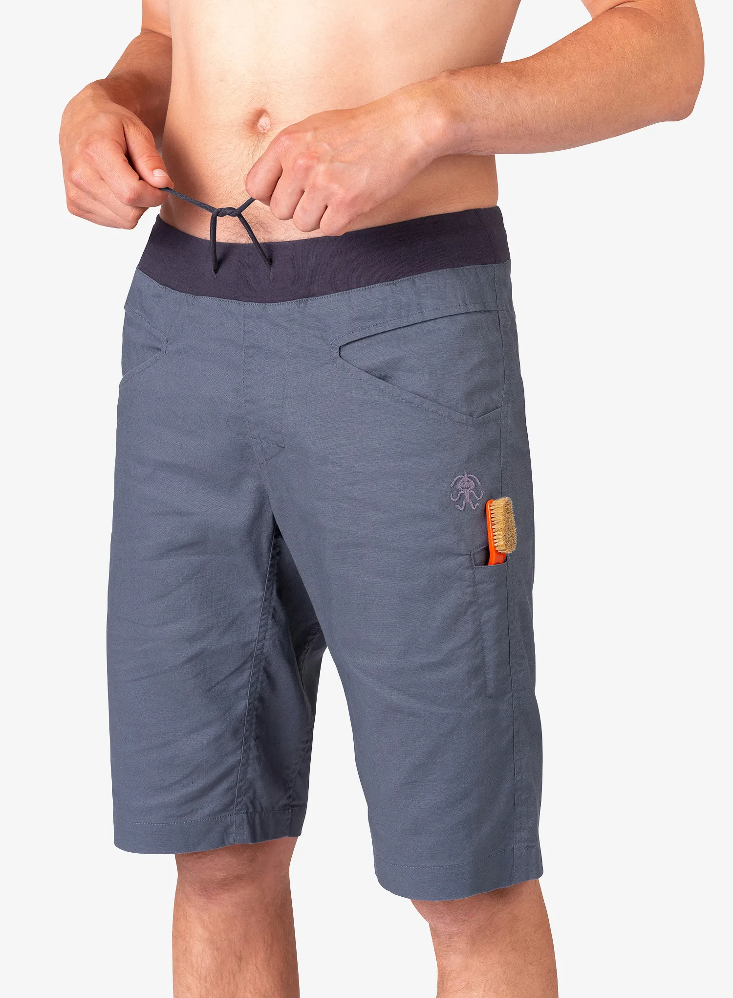 Plezalne kratke hlače Rafiki Gnar LT - vintage indigo