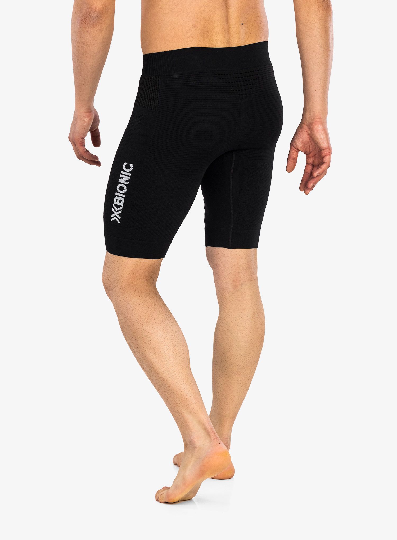 Tekaške kratke hlače X-Bionic Regulator Run Speed - opal black/arctic white