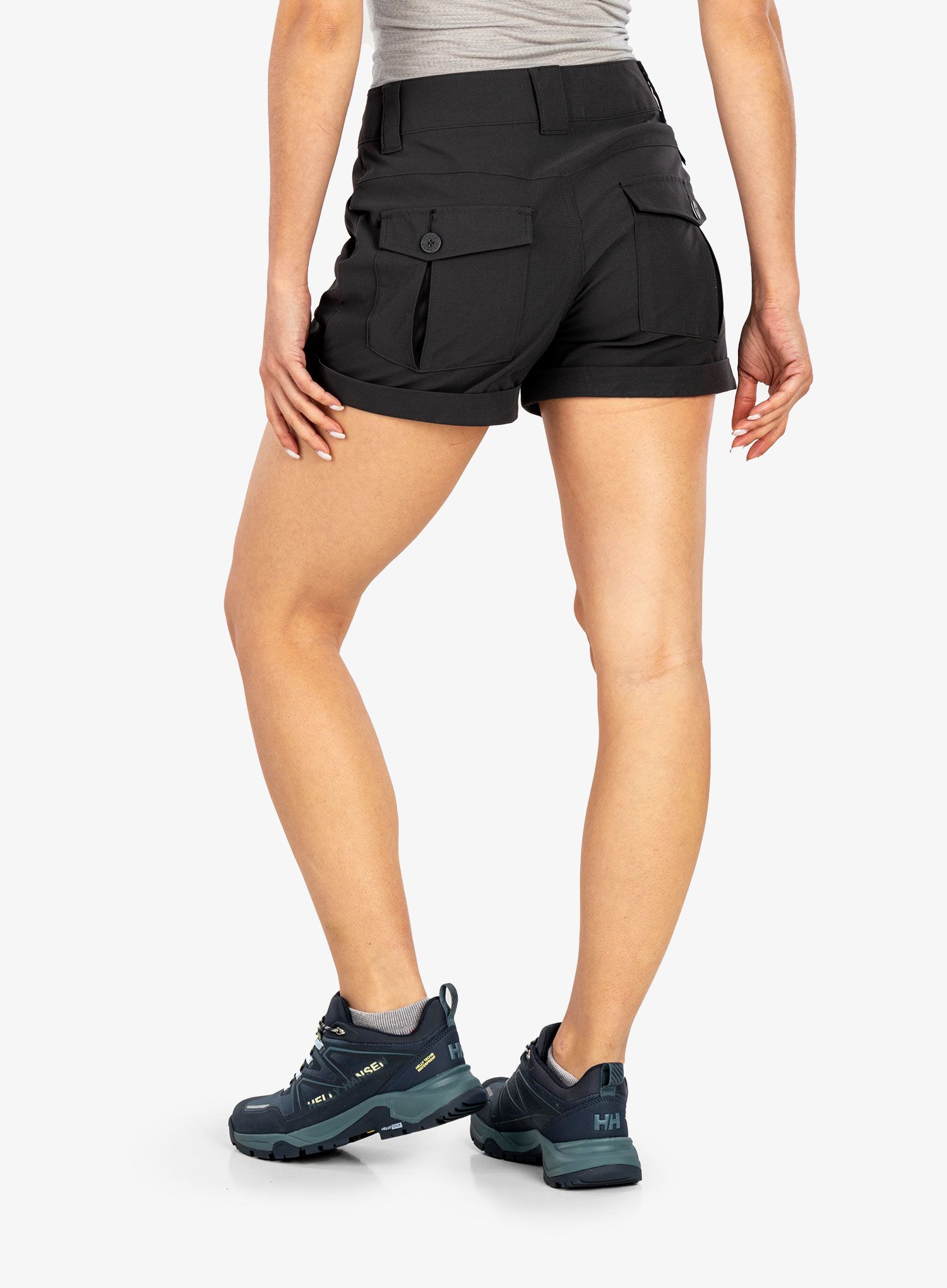 Ženske kratke hlače Helly Hansen Maridalen Shorts - ebony