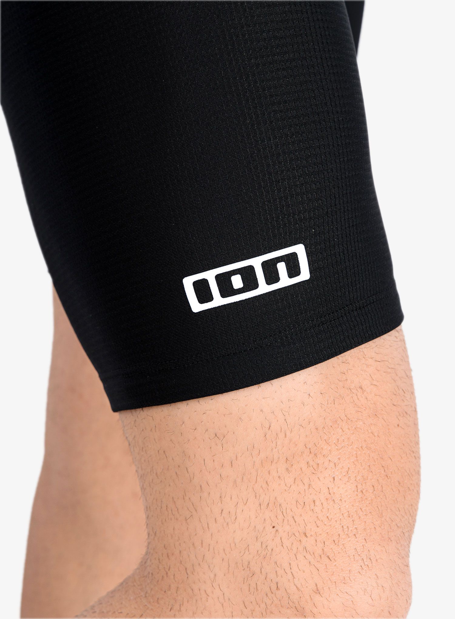 Kolesarske kratke hlače ION Logo - black