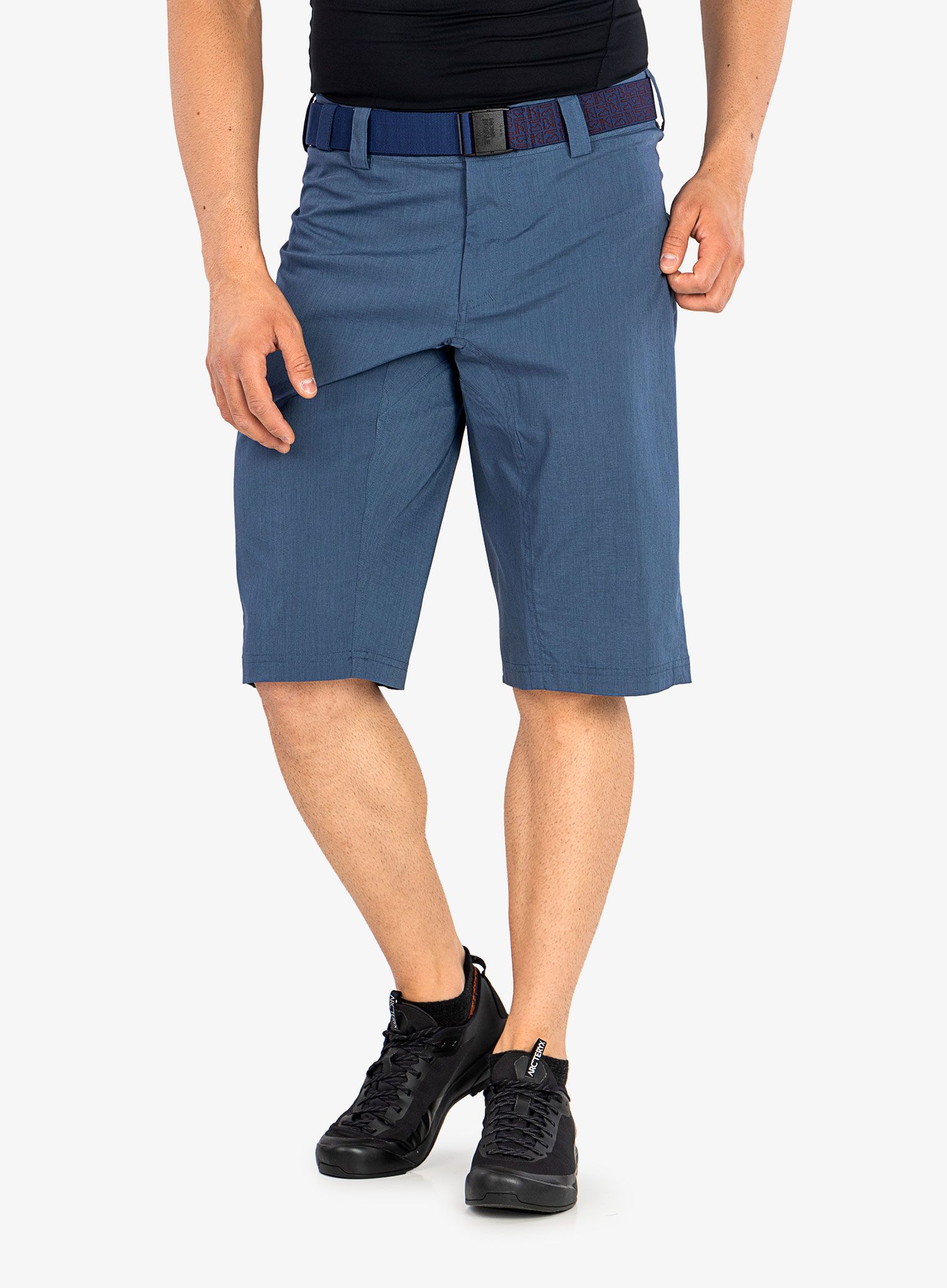Kolesarske kratke hlače Mons Royale Virage Bike Shorts - dark denim 