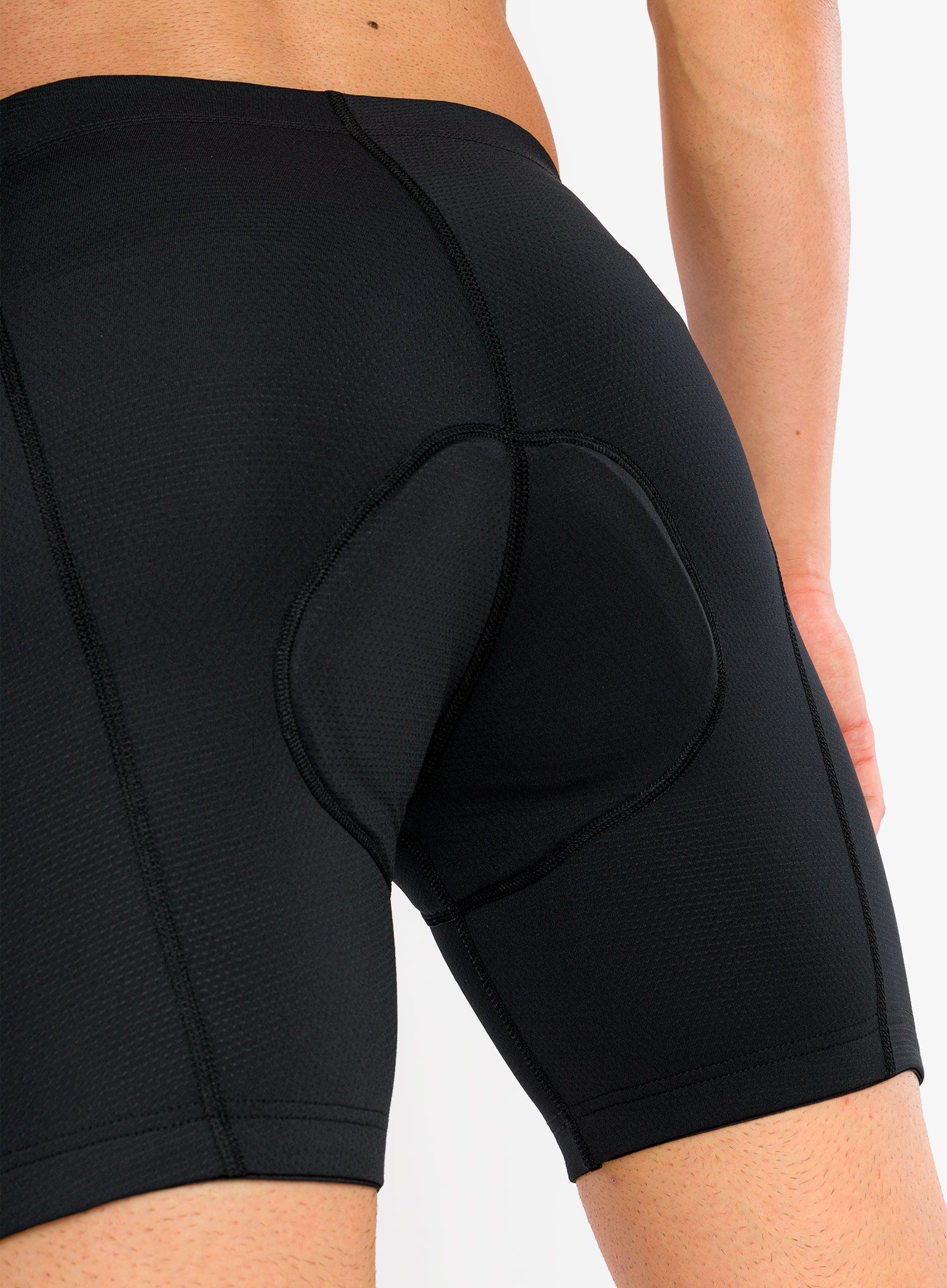 Kolesarske kratke hlače z vložkom Sensor Cycle Shorts Charger - black