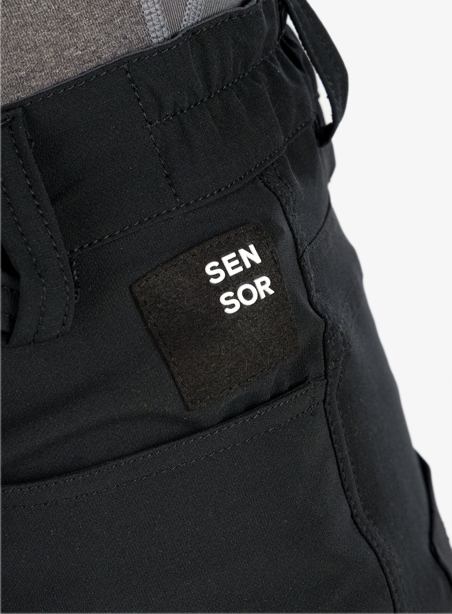 Kolesarske kratke hlače z vložkom Sensor Cycle Shorts Charger - black