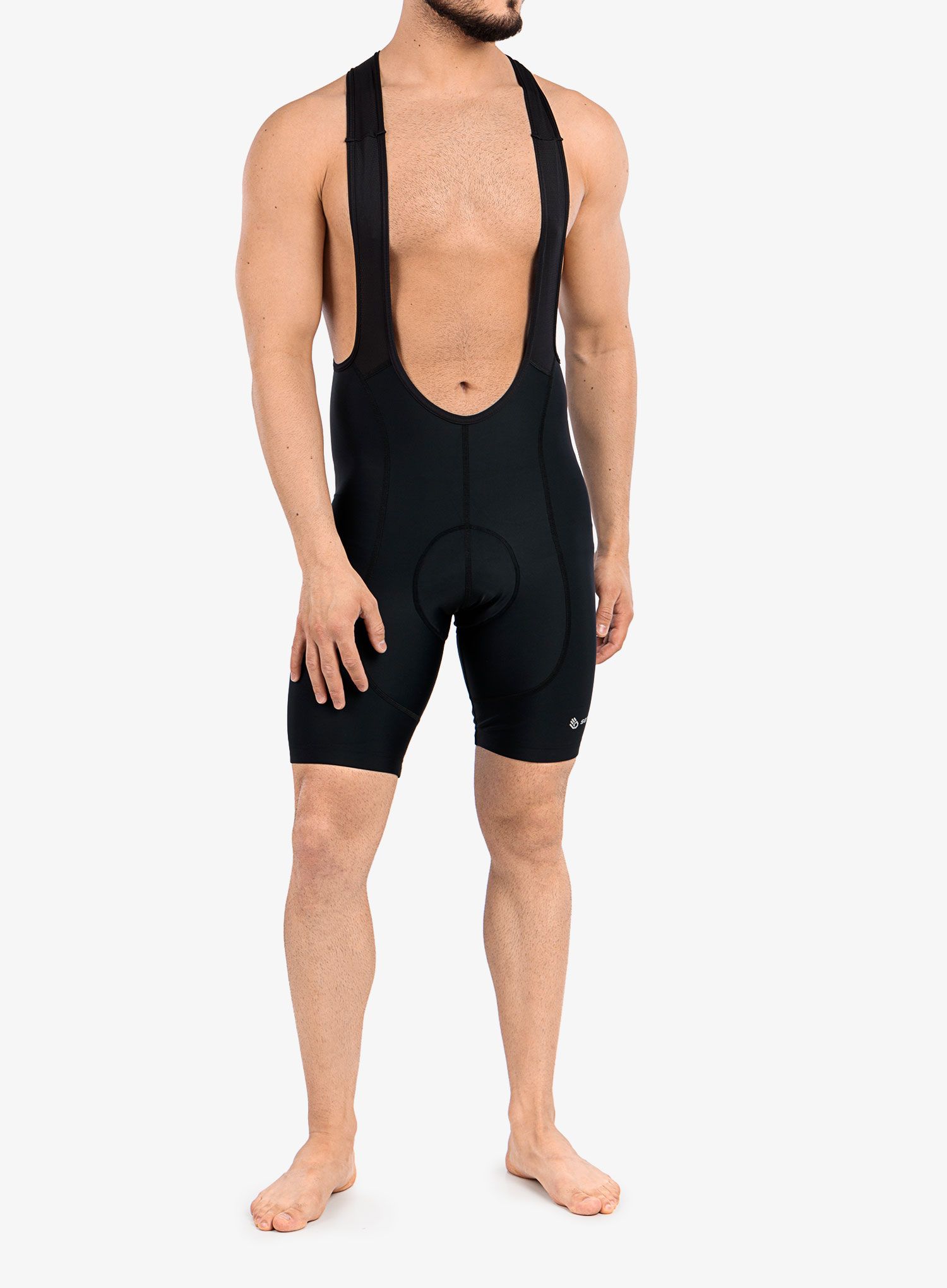 Kolesarske kratke hlače z vložkom Sensor Cycle Bib Shorts Entry - black