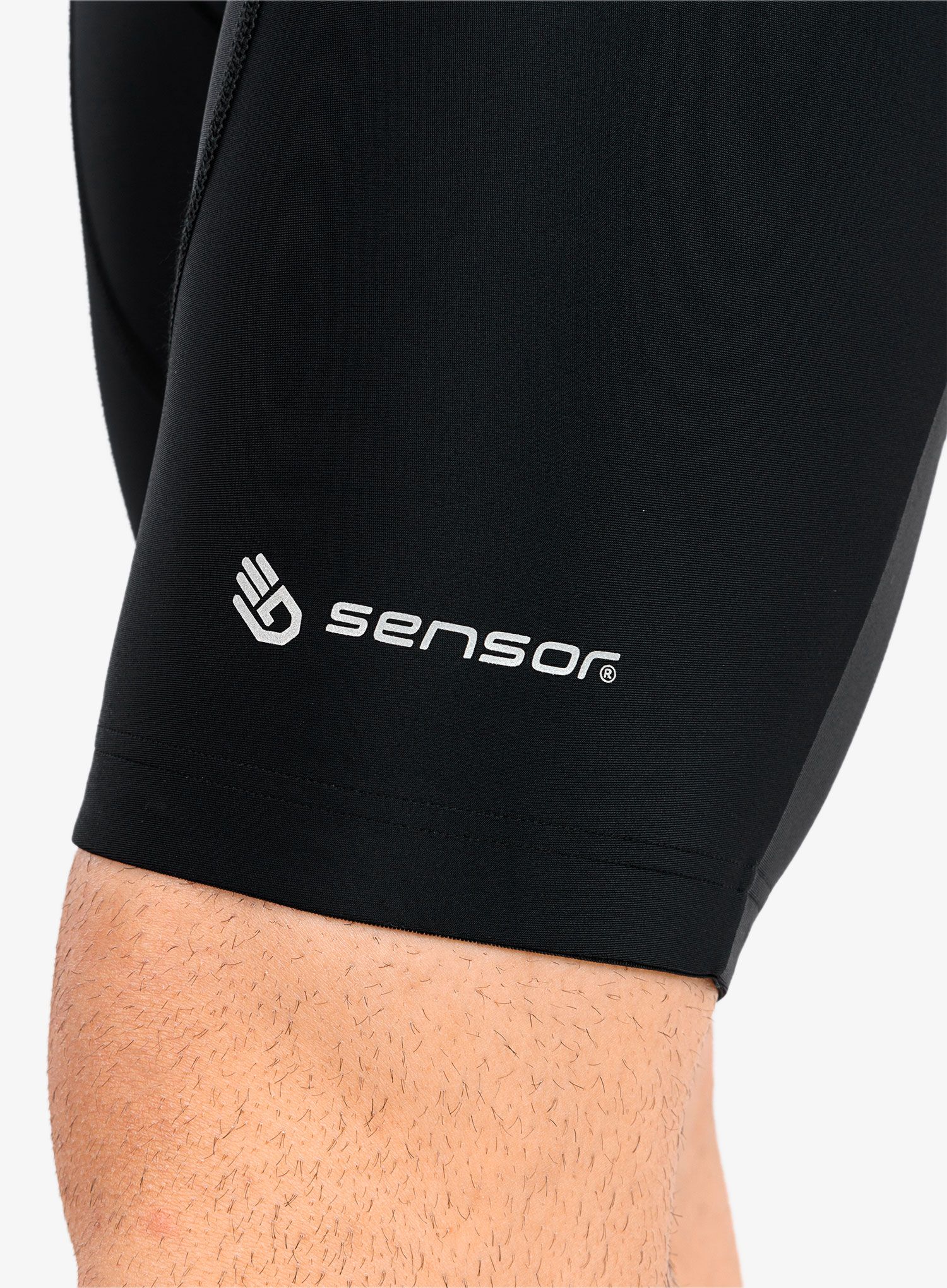 Kolesarske kratke hlače z vložkom Sensor Cycle Bib Shorts Entry - black