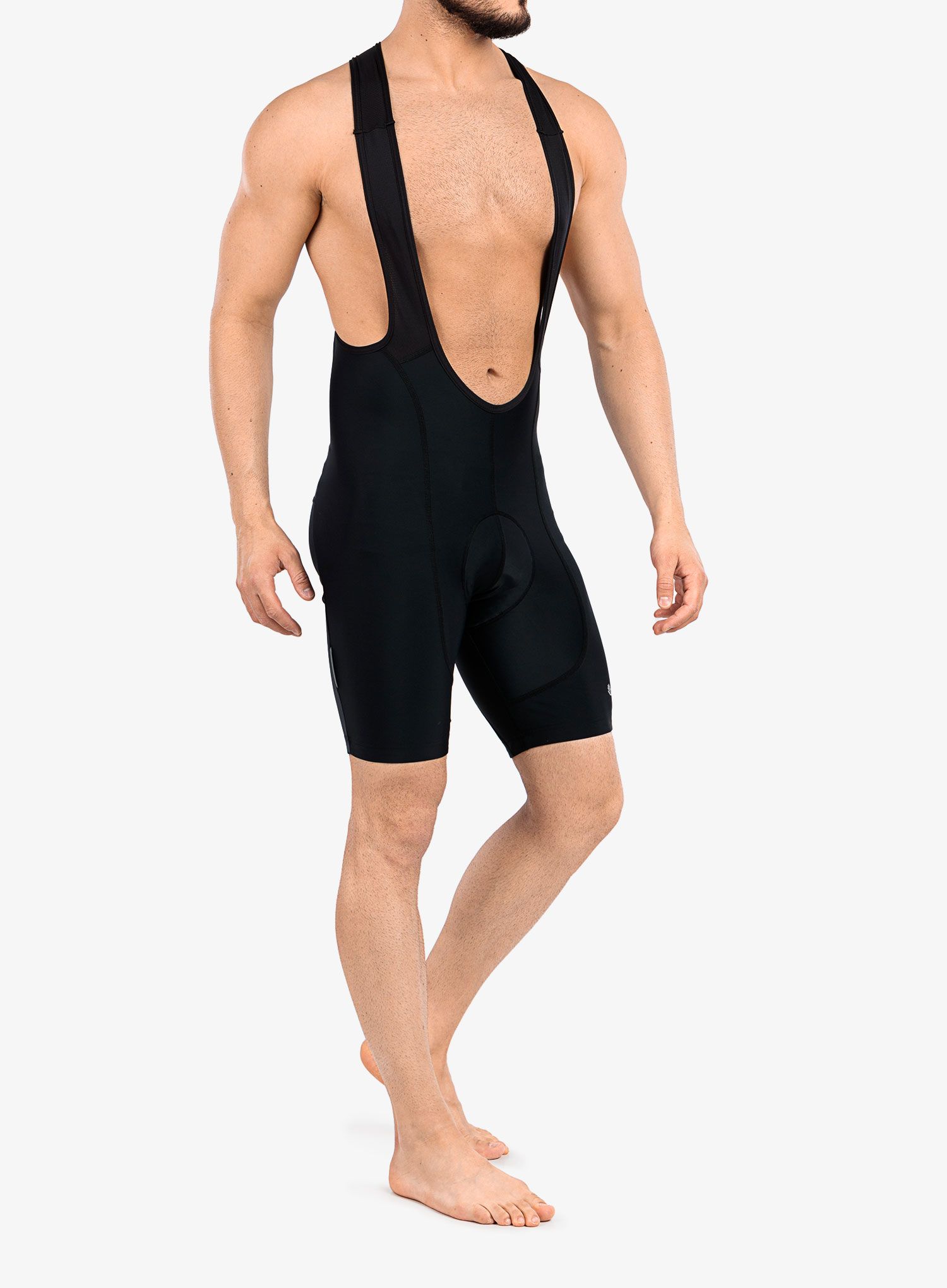 Kolesarske kratke hlače z vložkom Sensor Cycle Bib Shorts Entry - black