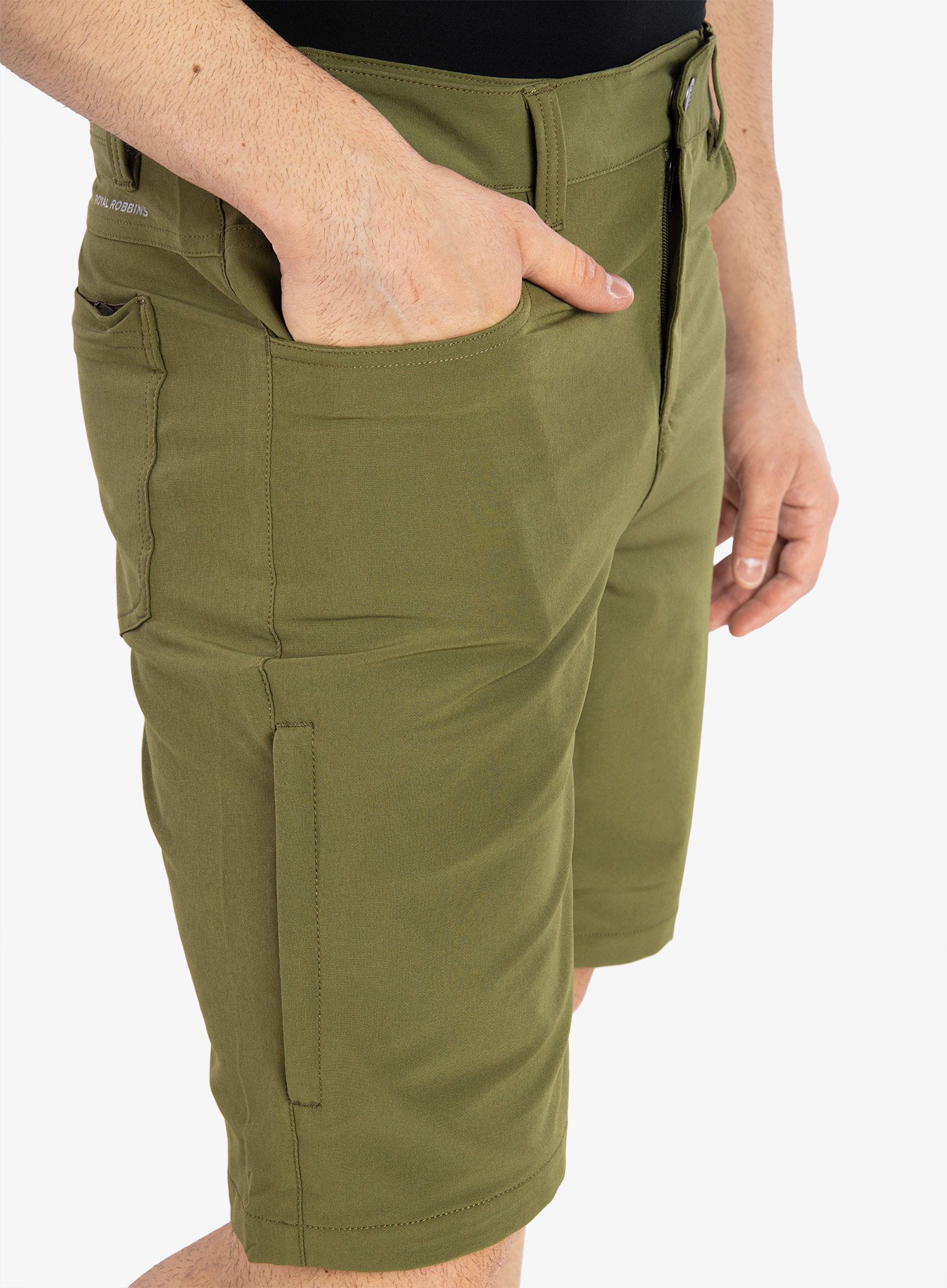 Kratke hlače Royal Robbins Alpine MTN Pro Short - winter moss