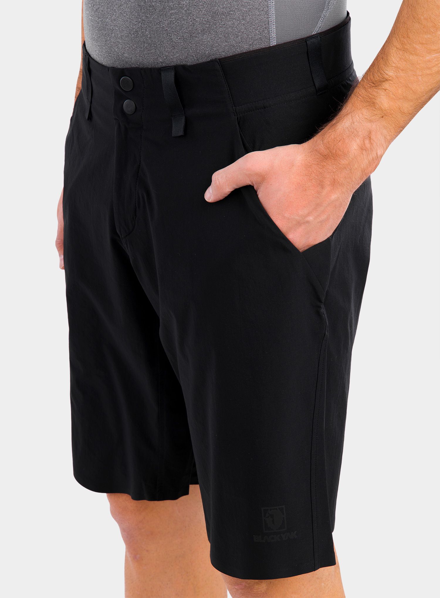 Športne kratke hlače BlackYak Boran Shorts - black beauty