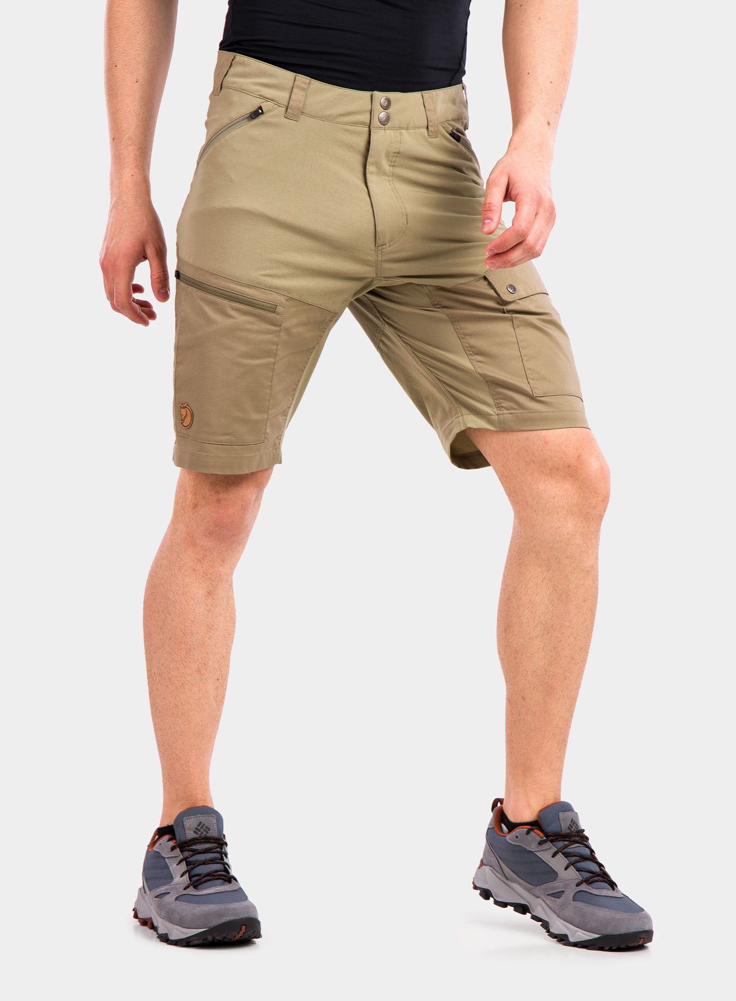 Pohodniške kratke hlače Fjallraven Abisko Midsummer Shorts - savanna/light olive