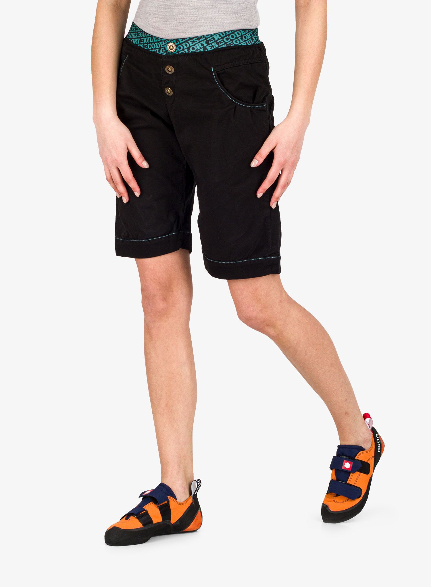 Ženske plezalne kratke hlače Nograd Sahel Short - black