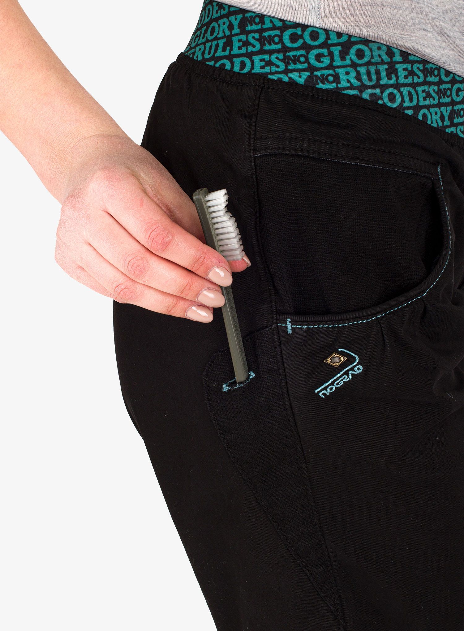 Ženske plezalne kratke hlače Nograd Sahel Short - black