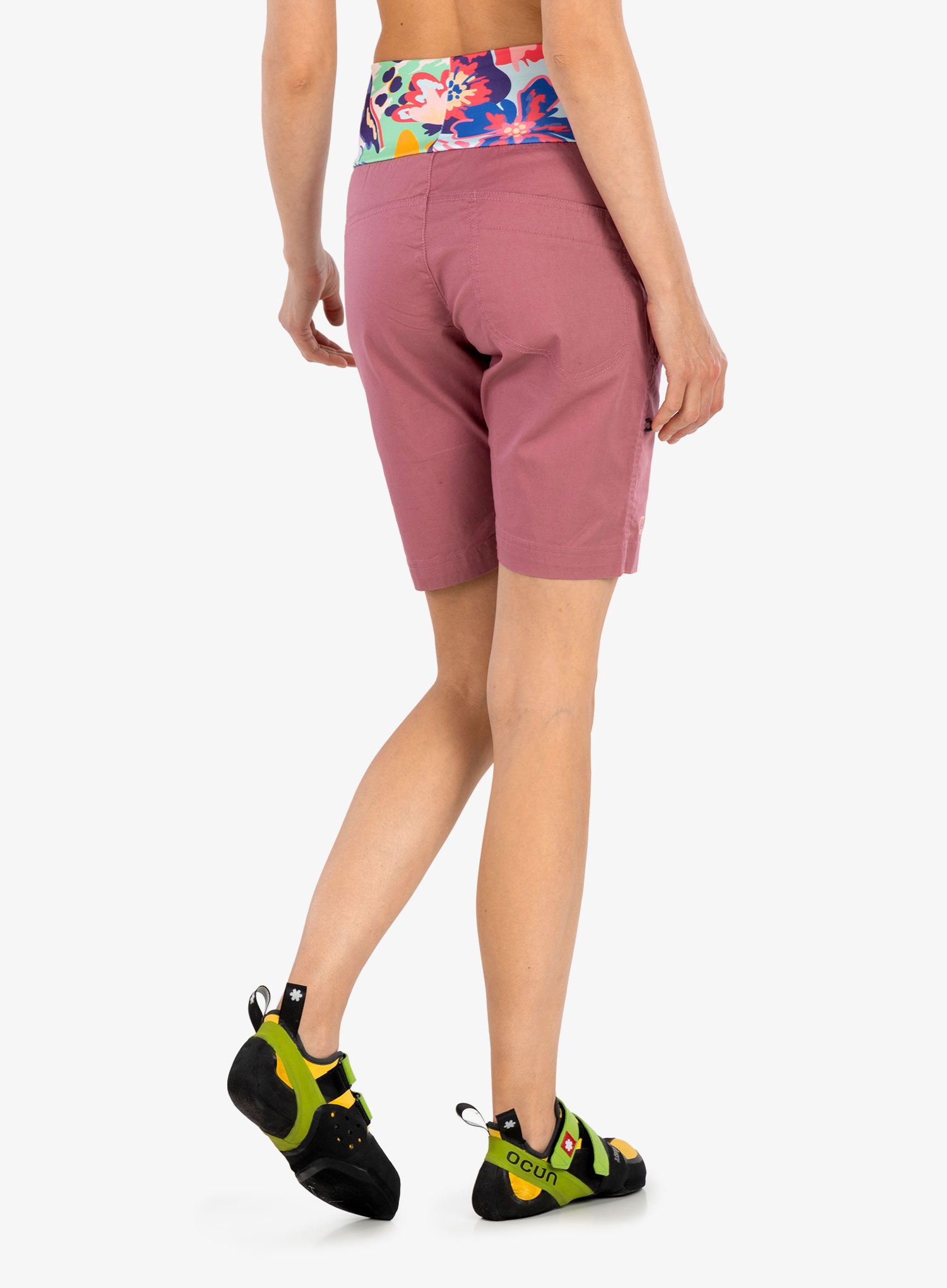 Ženske plezalne kratke hlače Ocun Sansa Shorts - rose mesa