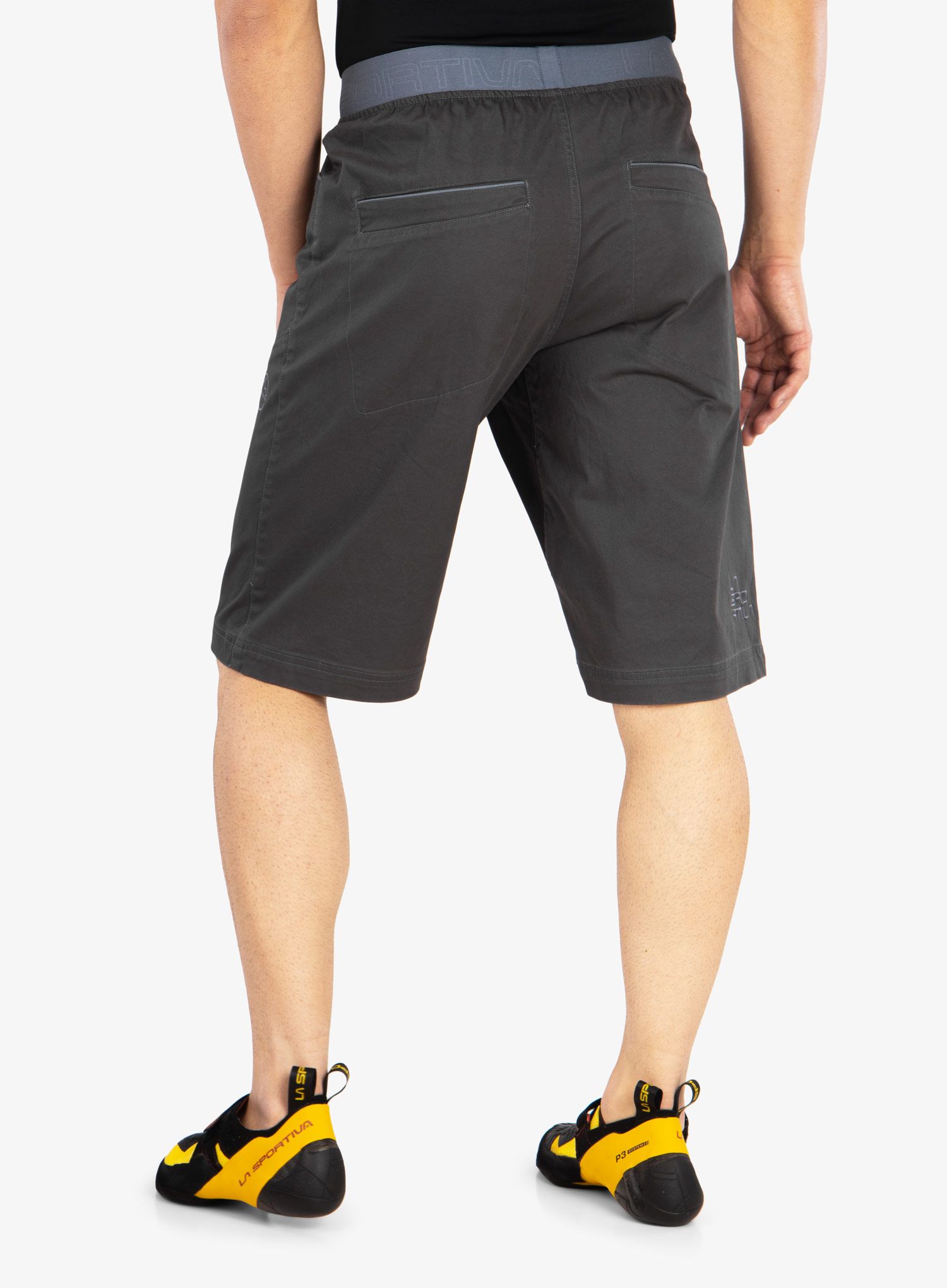 Plezalne kratke hlače La Sportiva Flatanger Short M - carbon/slate