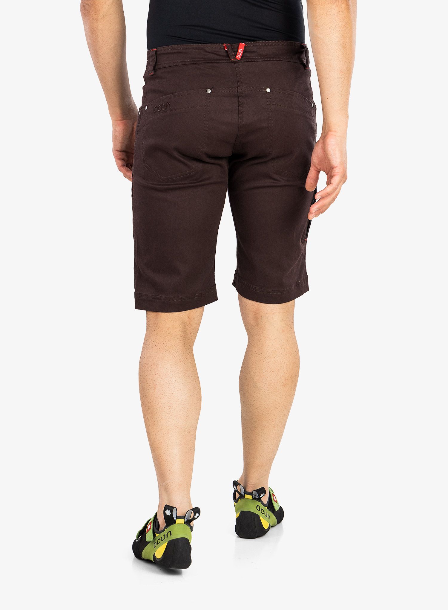 Plezalne kratke hlače Ocun Cronos Shorts - brown chocolate plum