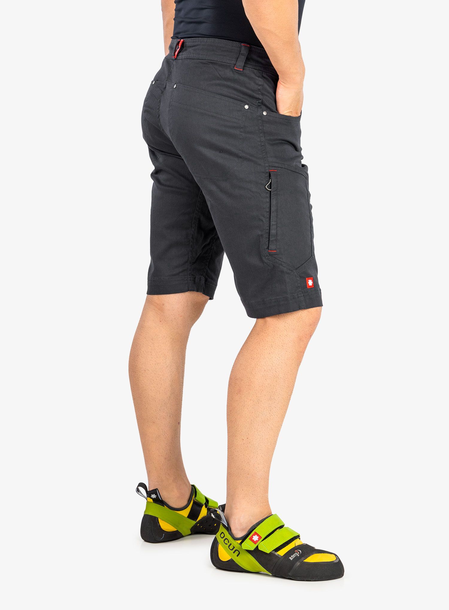 Plezalne kratke hlače Ocun Cronos Shorts - dark grey india ink